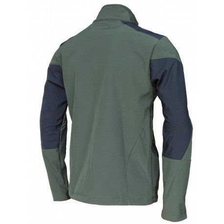 Chaqueta soft shell  "everest" -caqui/ negro