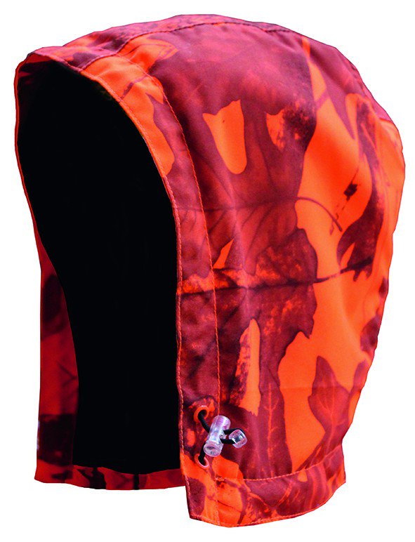 Chaqueta impermeable "krill" camu naranja