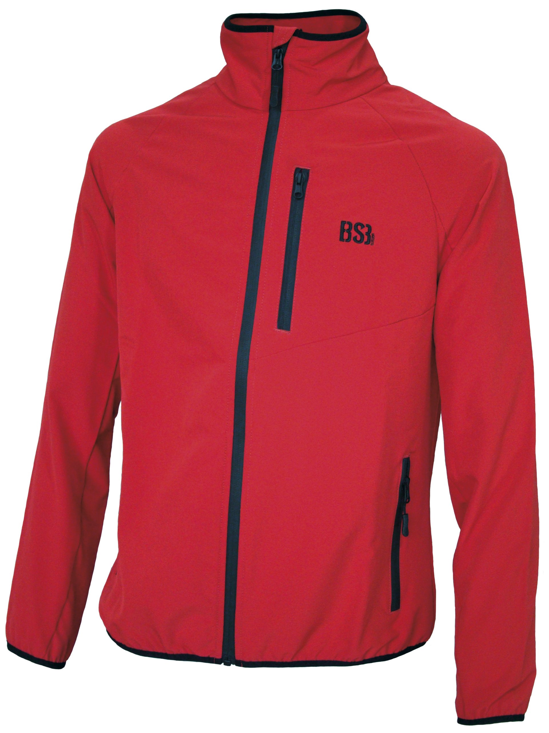 Benisport Chaqueta deportiva roja "alamo" - Rojo / XL (249/XL)