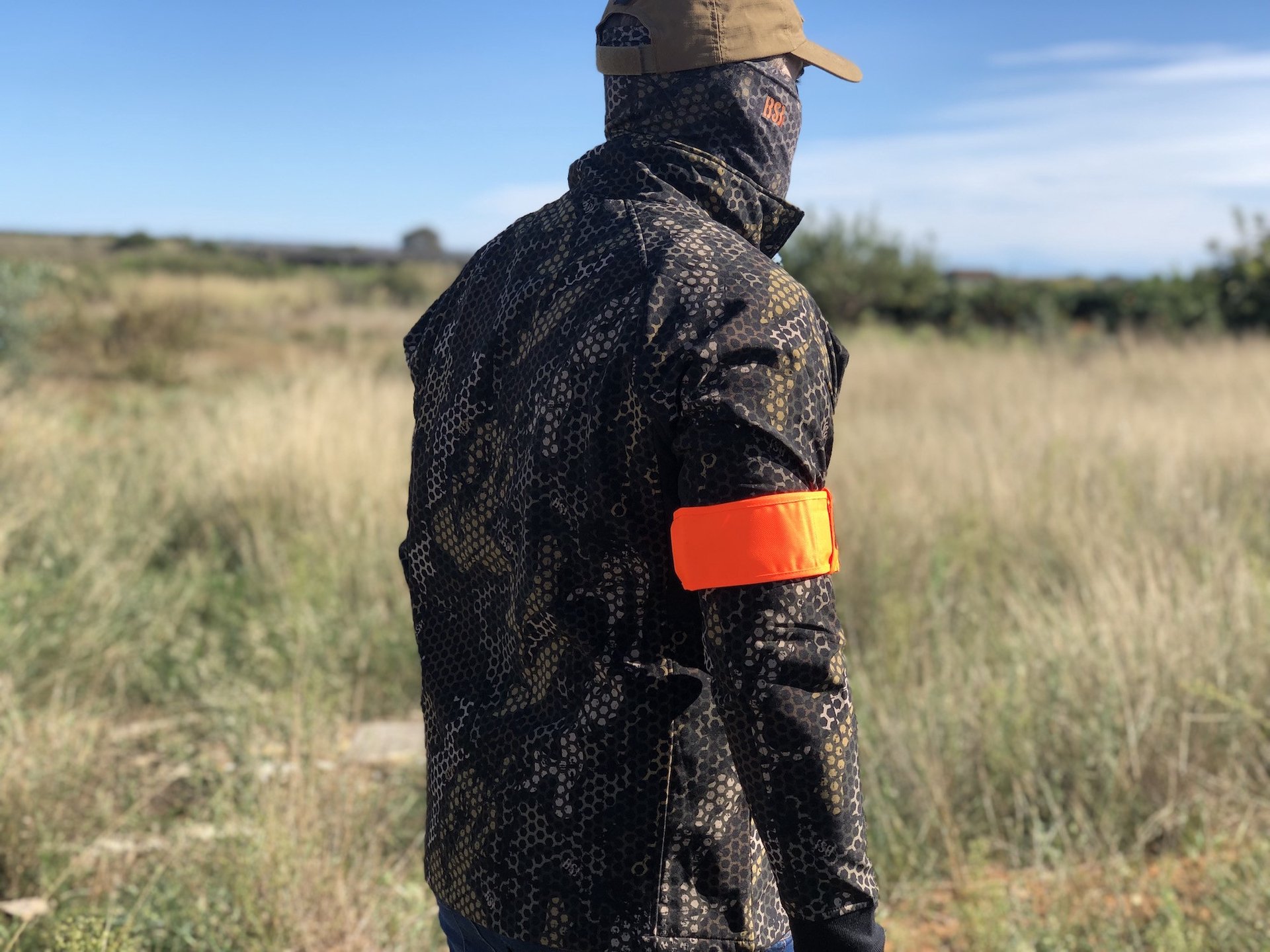 Benisport Chaqueta soft shell "forest print" - camuflaje