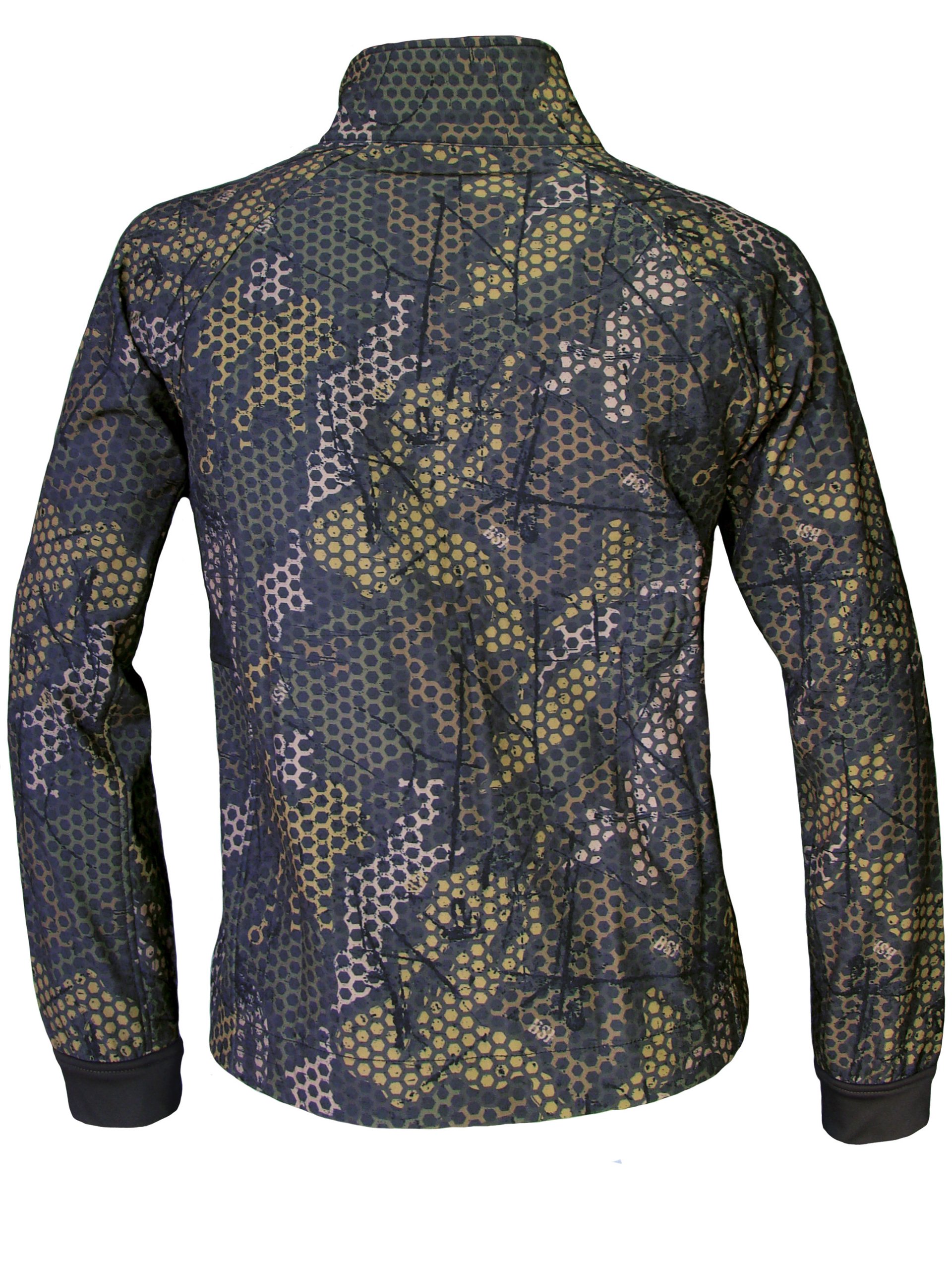 Benisport Chaqueta soft shell "forest print" - camuflaje