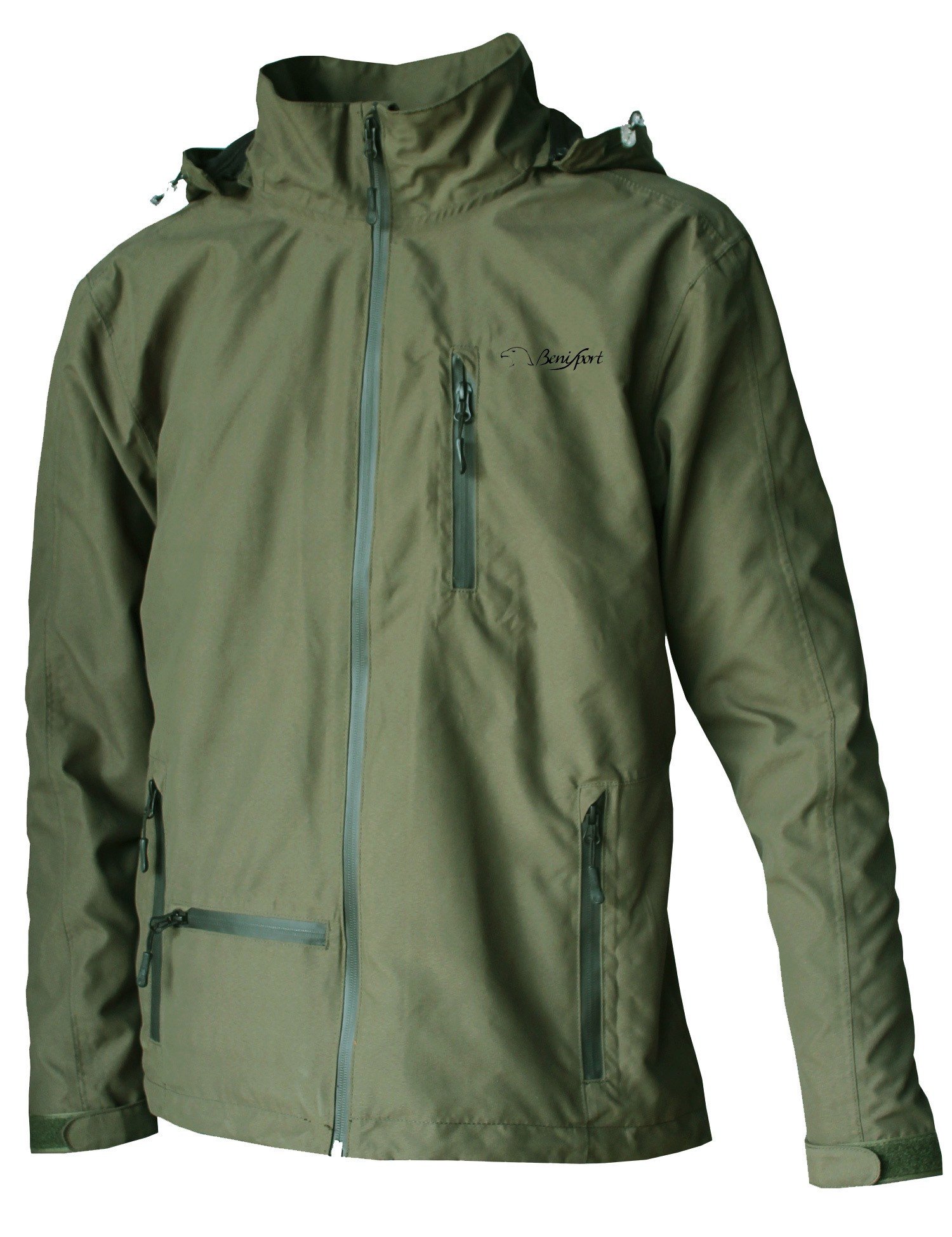 Chaqueta impermeable "aneto" caqui