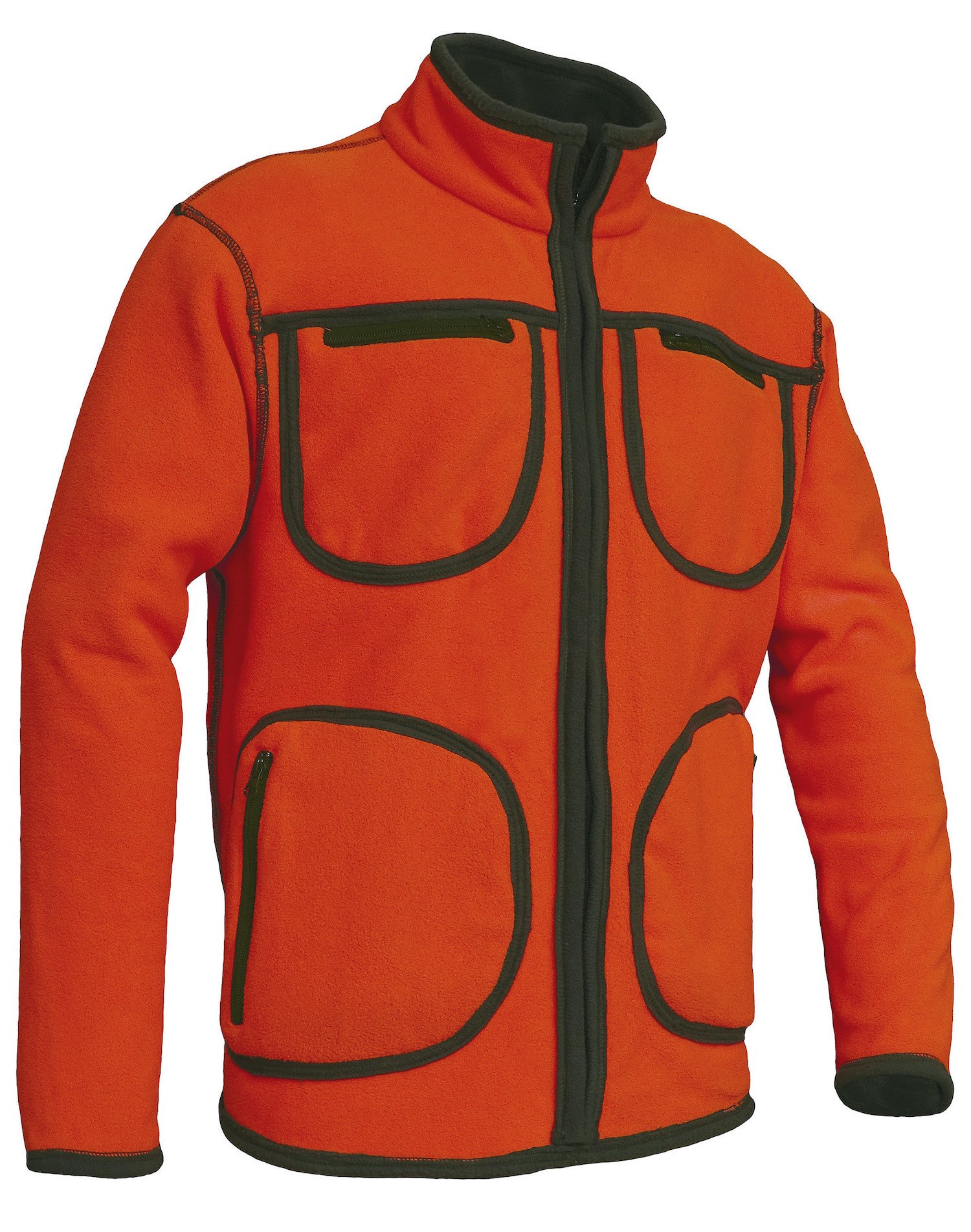 CHAQUETA REVESRSIBLE "NORT" CAQUI/ NARANJA | BENISPORT