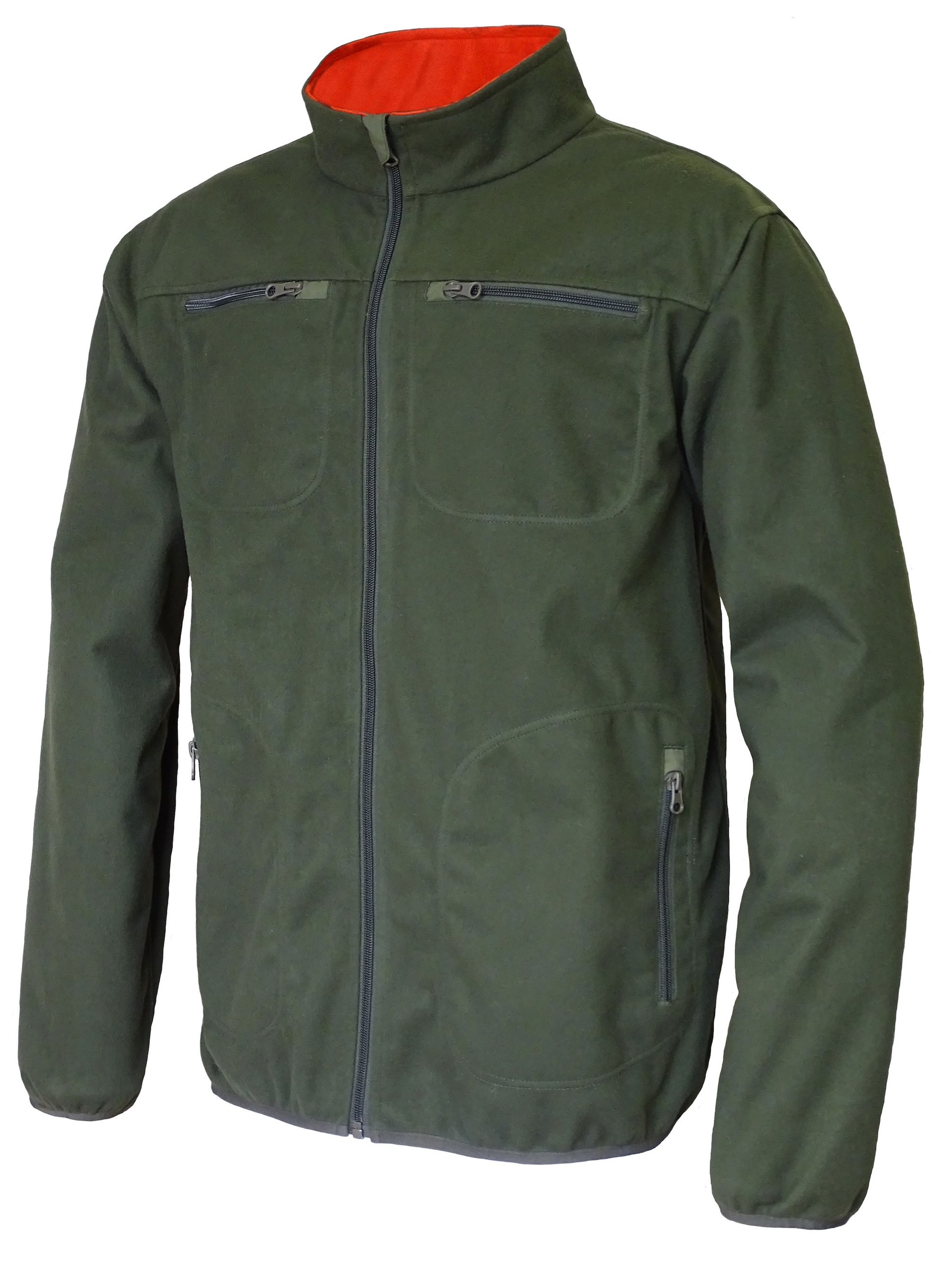 CHAQUETA REVESRSIBLE "NORT" CAQUI/ NARANJA | BENISPORT