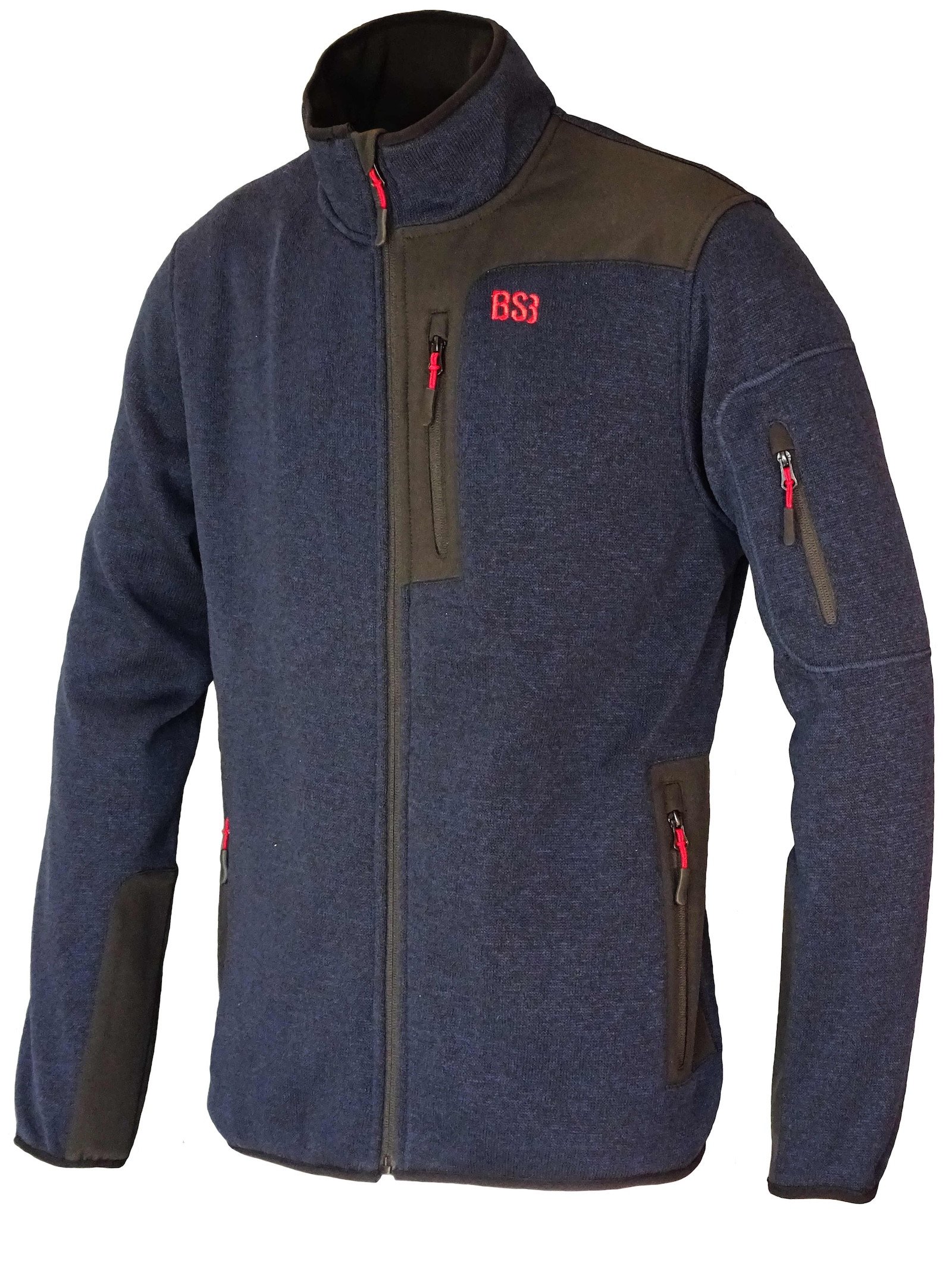 Chaqueta punto soft shell azul "teneguía" - Benisport