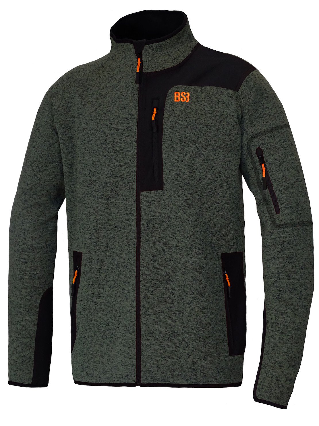 Chaqueta punto soft shell caqui "Teneguía"