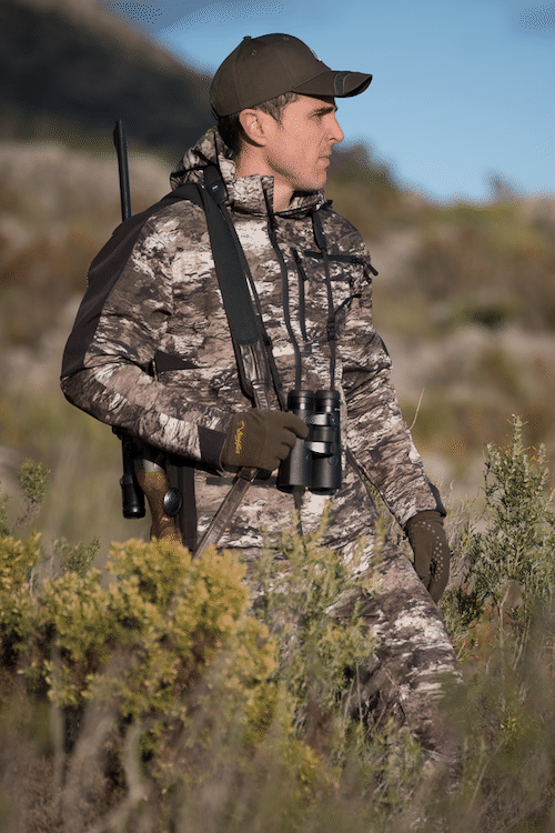 Chaqueta soft shell camu " Bosque"