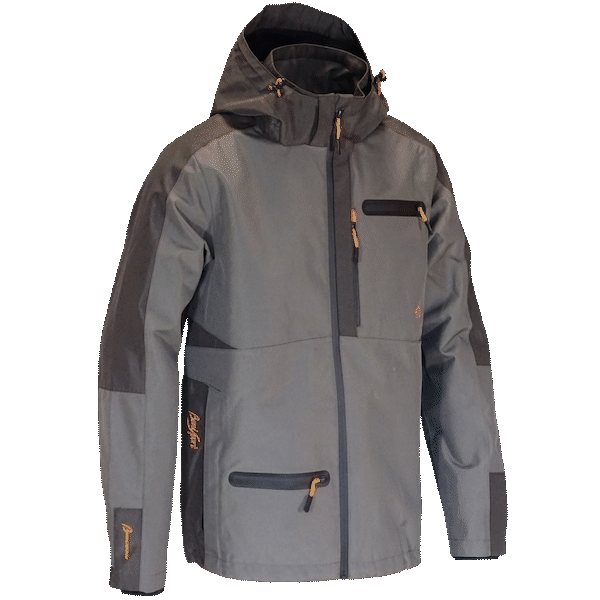 Chaqueta impermeable gris "garúa" - Benisport