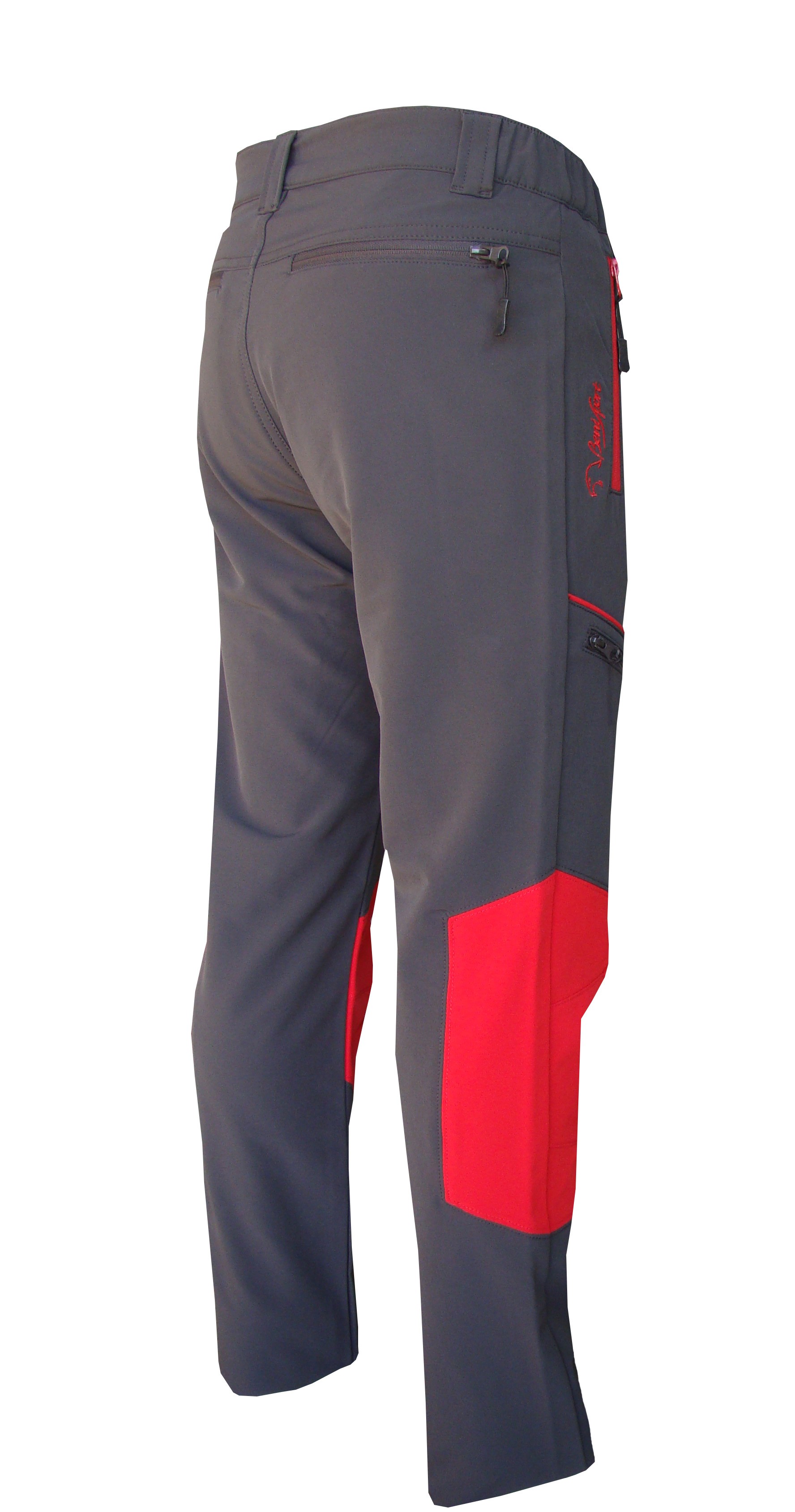 Pantalón gris-rojo "jucar" - Benisport®
