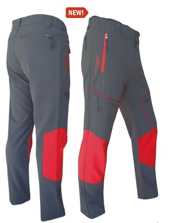 Pantalón gris-rojo "jucar" - Benisport®