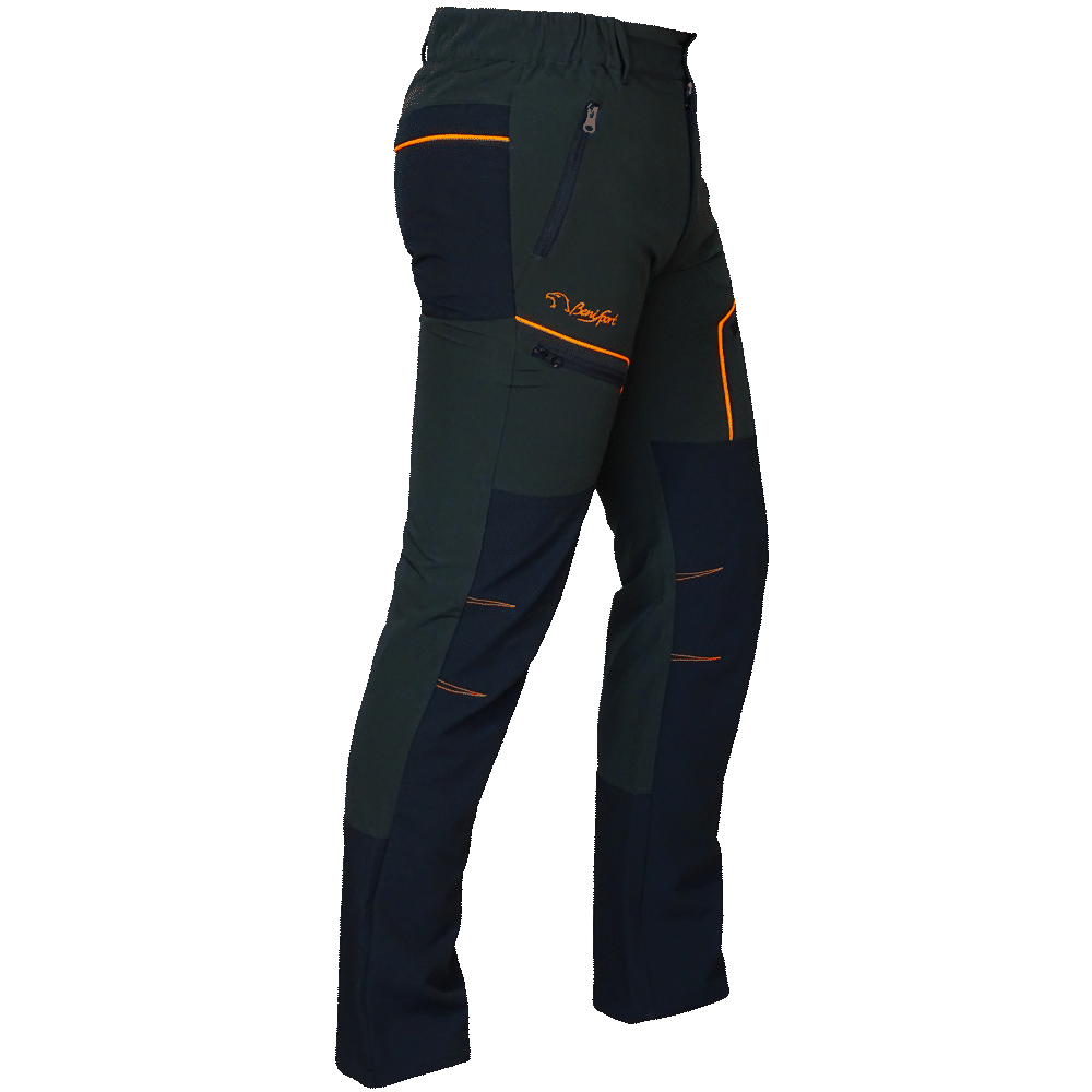 Pantalón con protección " senda pro" - Benisport - Caqui / 38 (6300/38)