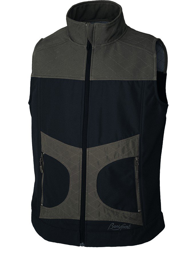 Chaleco soft shell nature - Benisport chaleco de frio - Marrón / L (281/7)