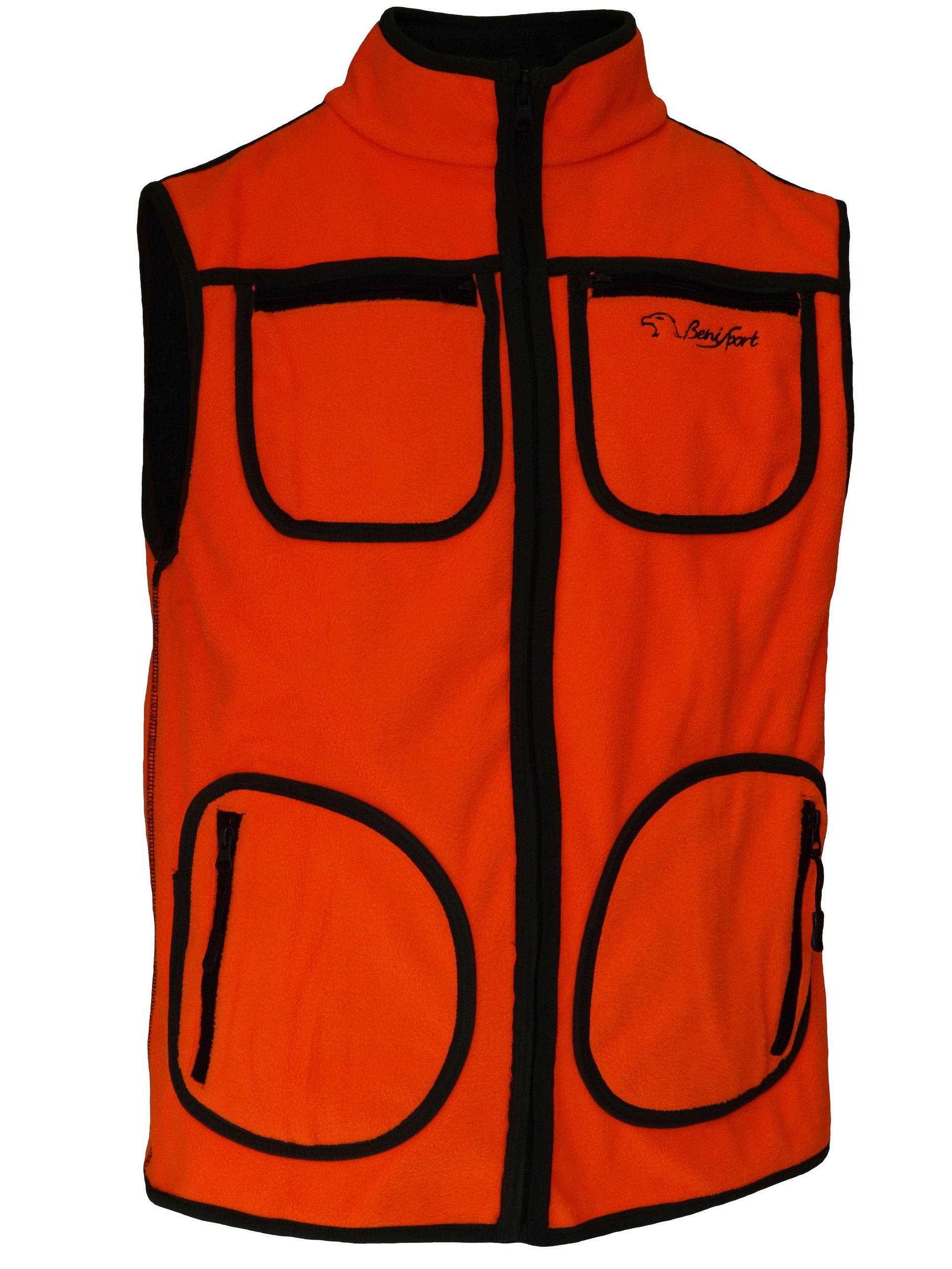 CHALECO REVESRSIBLE "NORTH" CAQUI/ NARANJA | BENISPORT - Naranja / XL (215/XL)