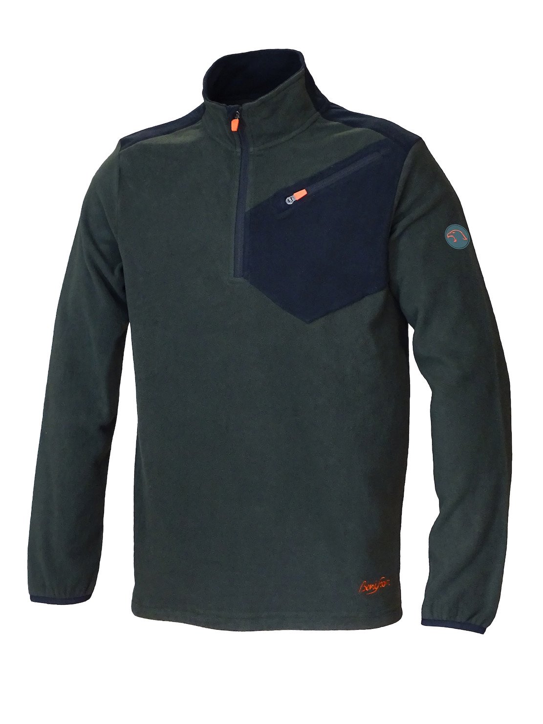 Sudadera micropolar " Mistral" - Benisport - 2XL / Verde oliva (2391/2XL)
