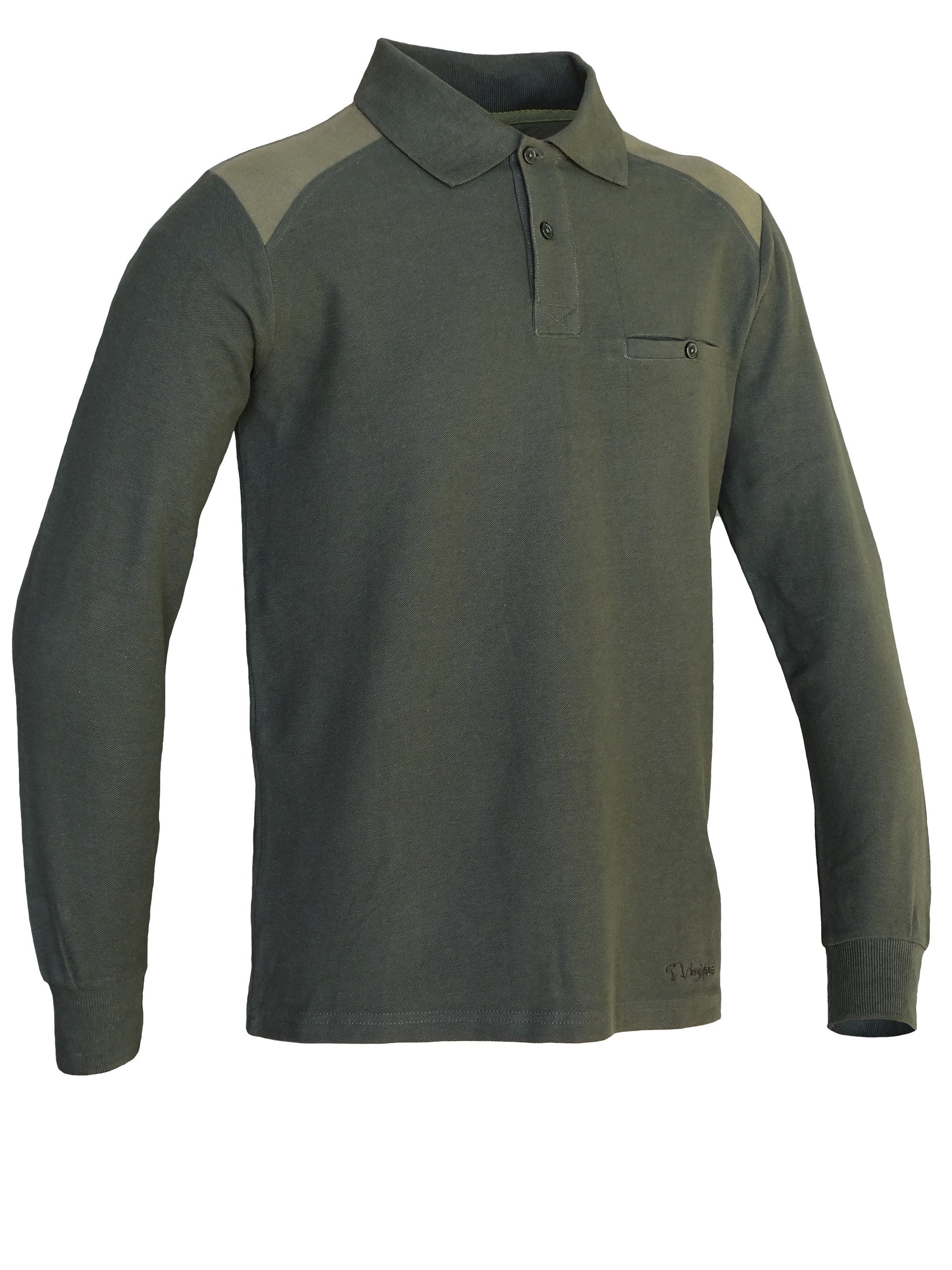 Benisport Polo "pique"- manga larga - Caqui / S (425/S)
