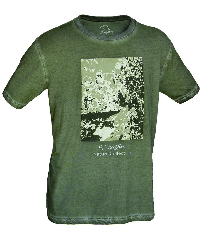 Camiseta algodón lavada nature caqui - Caqui / S (484/S)
