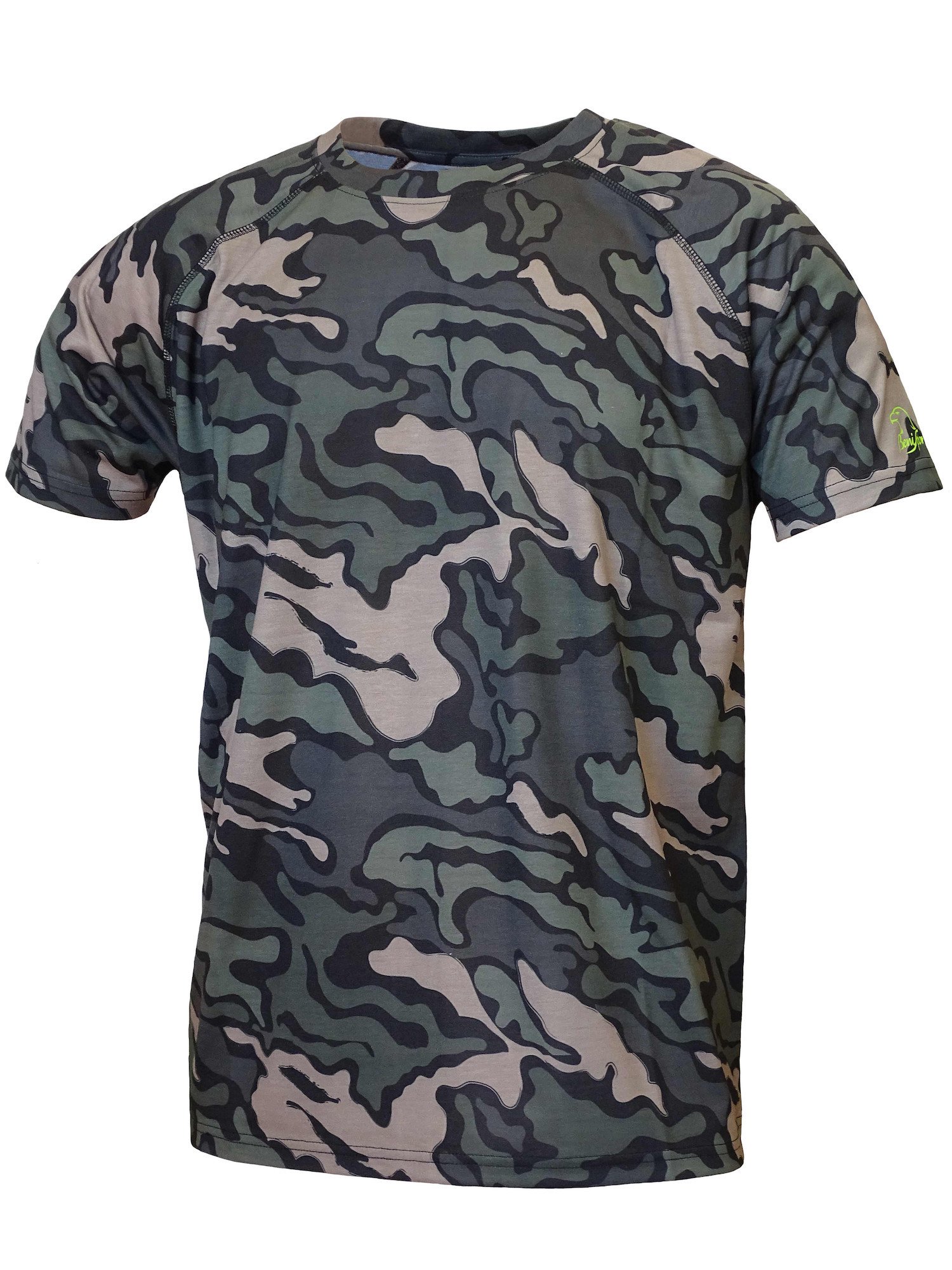 Benisport Camiseta camuflaje - manga corta