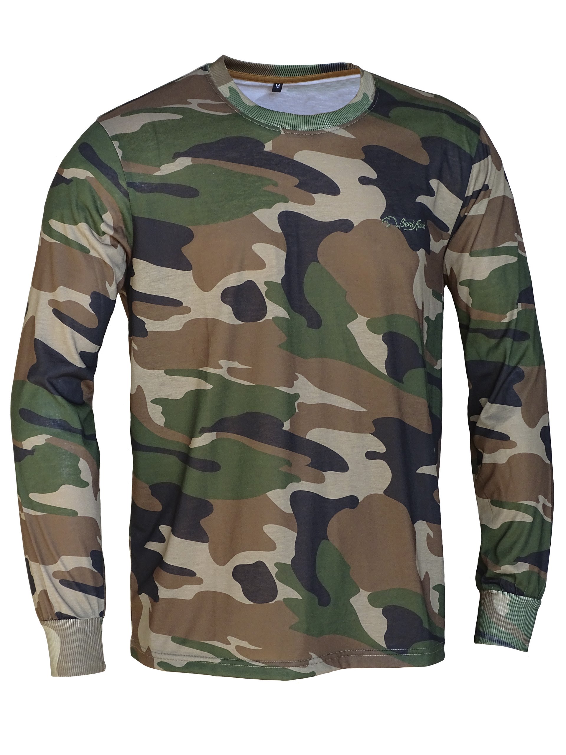 Benisport Camiseta camuflaje - manga larga