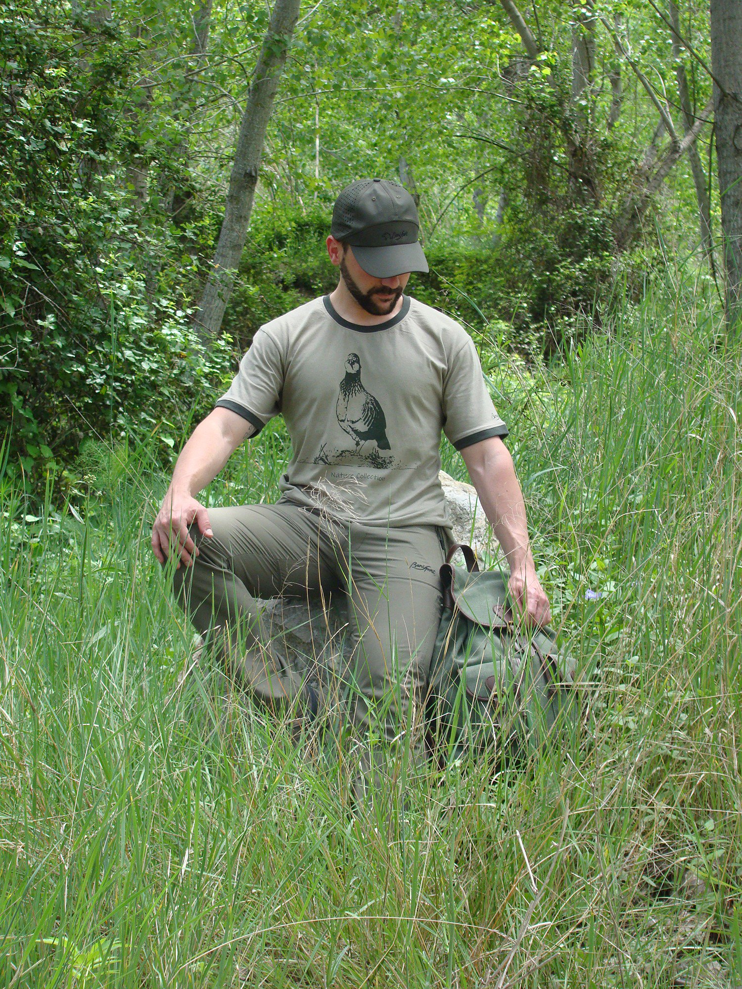 Camiseta algodón "perdiz"