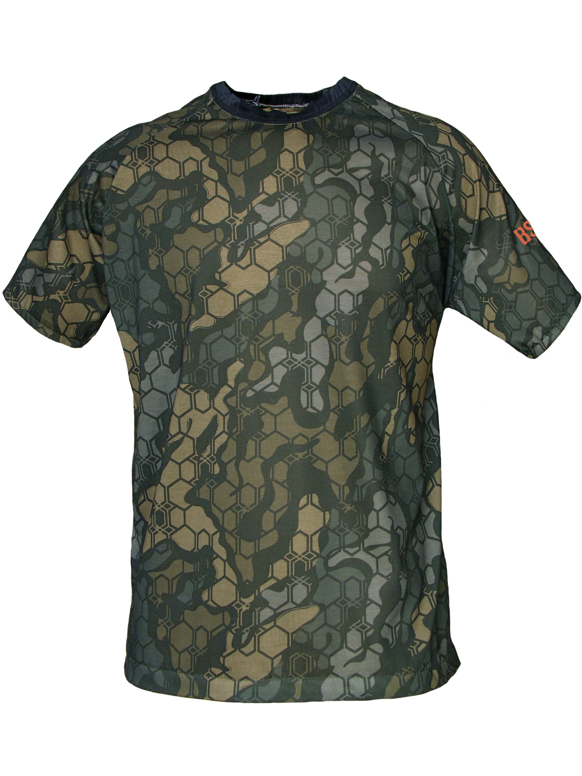 Camiseta técnica camuflaje poligonos "tundra" - manga corta - M (495/M)