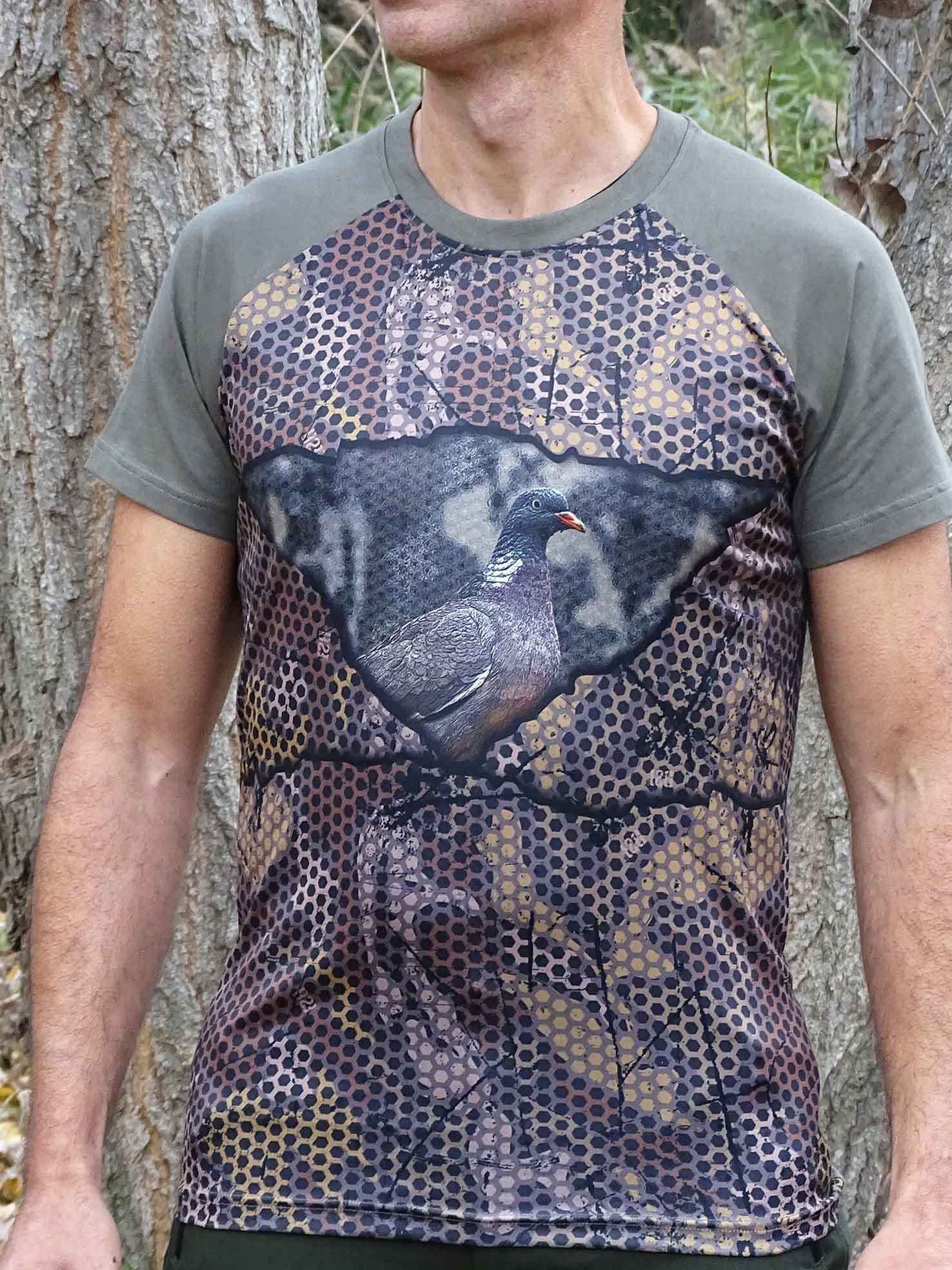 CAMISETA FOREST PRINT 3D "PALOMA"