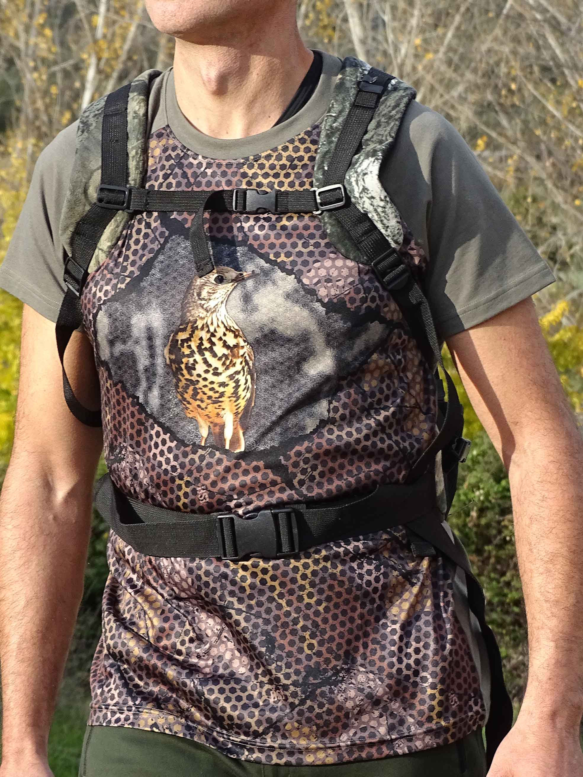 CAMISETA FOREST PRINT 3D "ZORZAL"