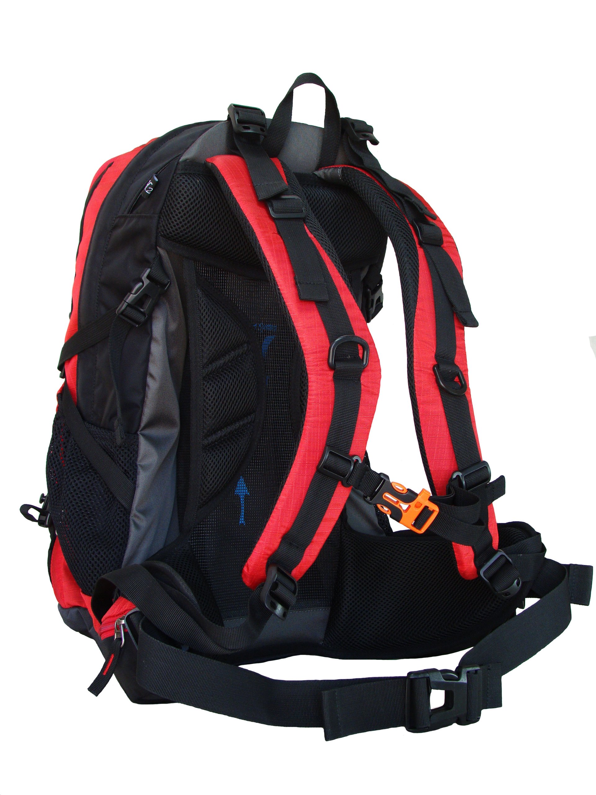 MOCHILA TECNICA "ATLAS" ROJO/NEGRO