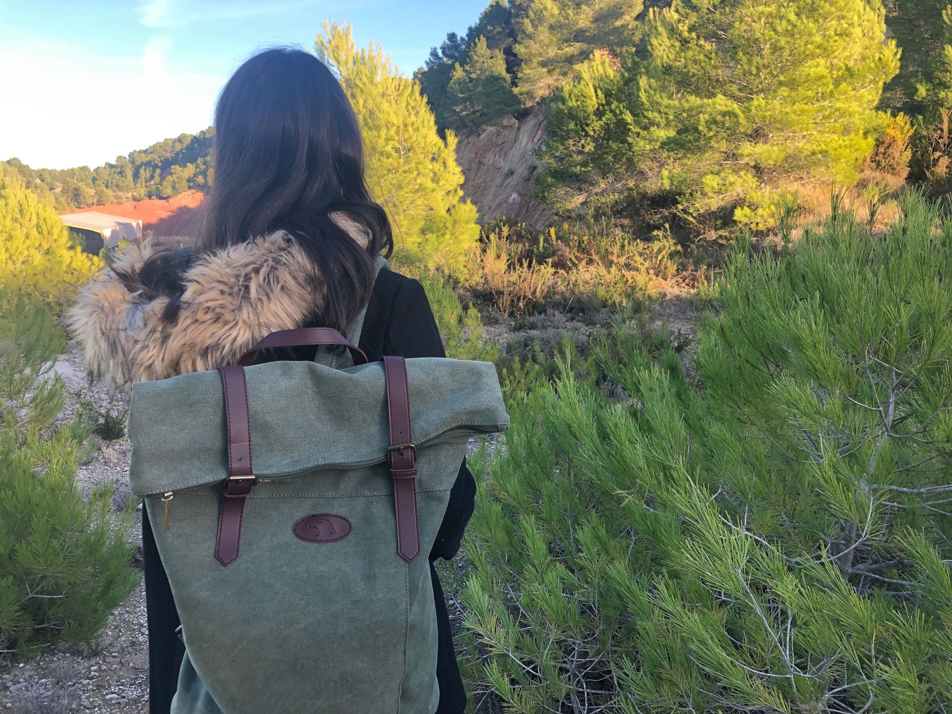 Mochila canvas "alpine"