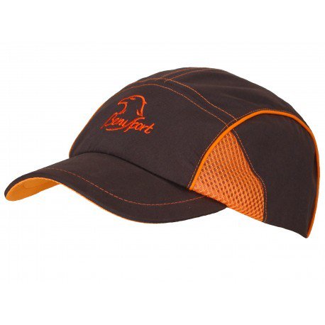 Gorra transpirable y ajustable - color marrón - Benisport ®