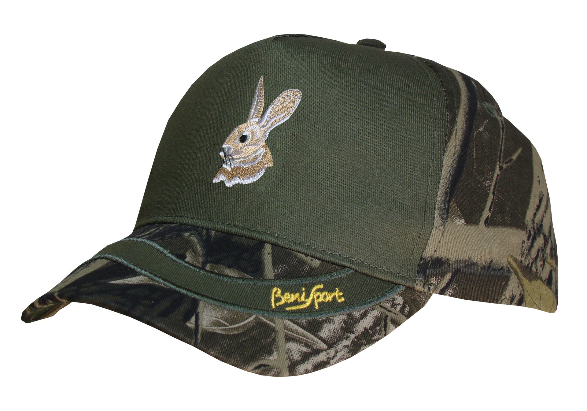 Gorra 5 paneles camu - conejo