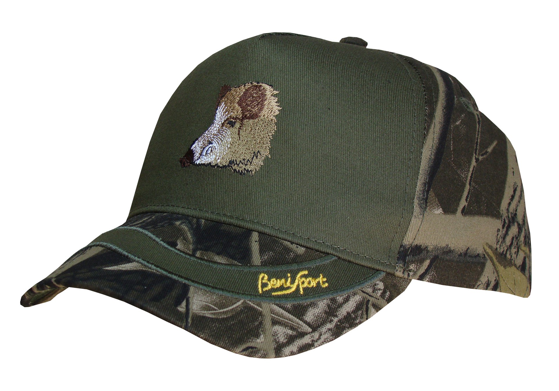 Gorra 5 paneles camu - jabalí