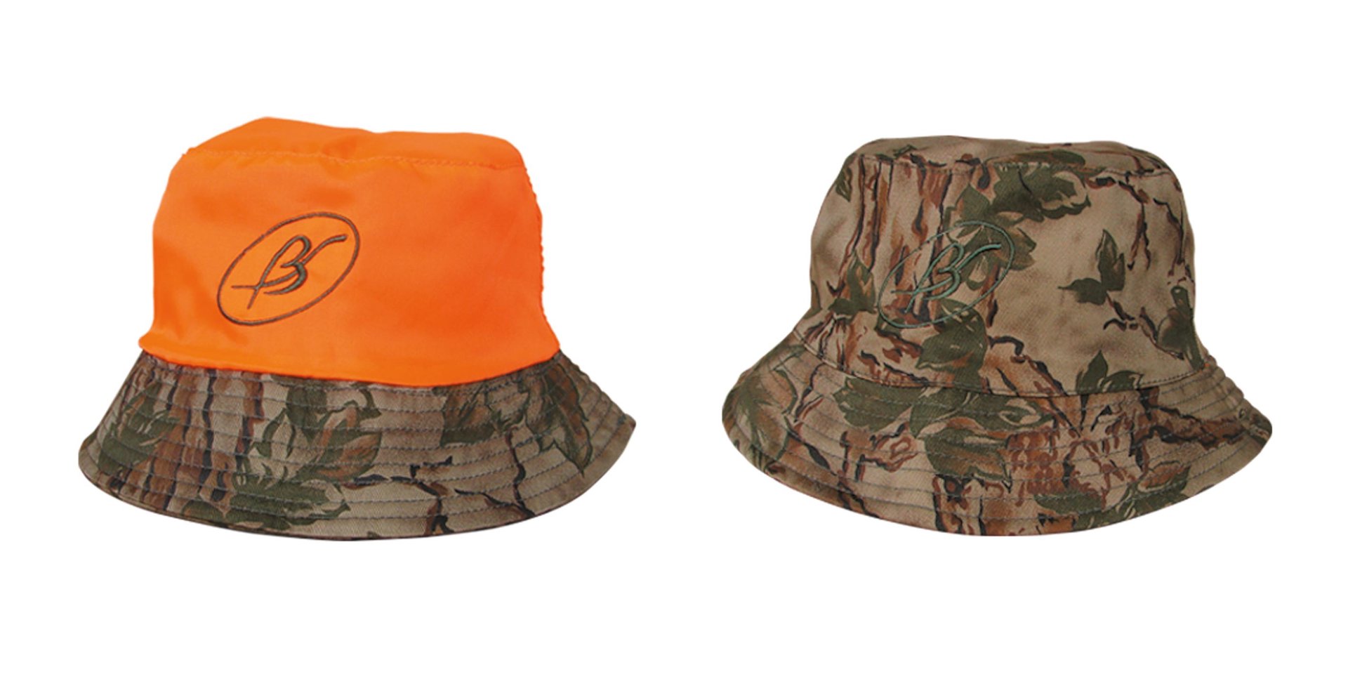 Sombrero reversible “camu naranja” - gorro gorra de caza de la marca benisport® - ropa de caza