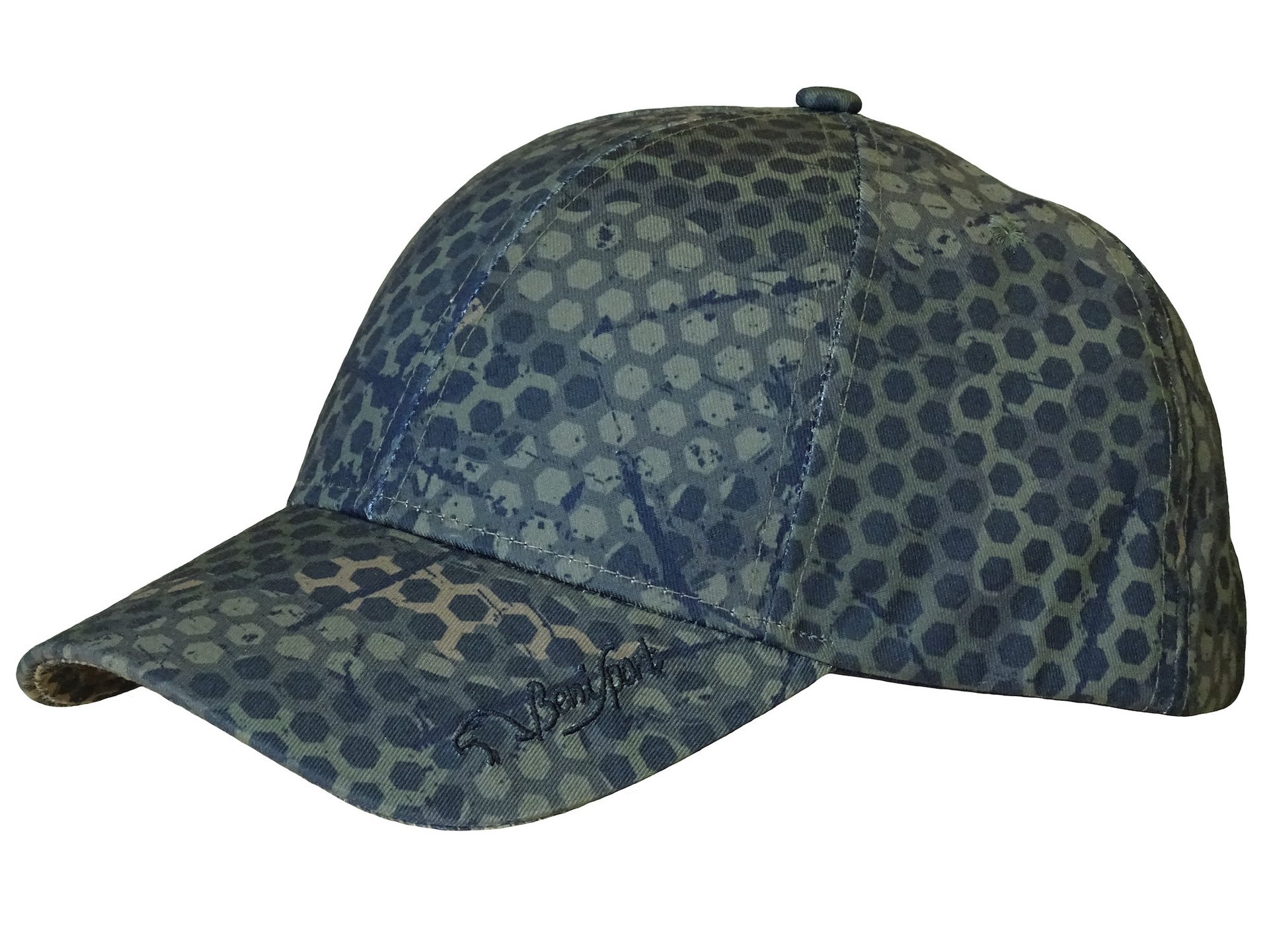 GORRA FOREST PRINT CAQUI 6 Paneles - Regulable - Benisport