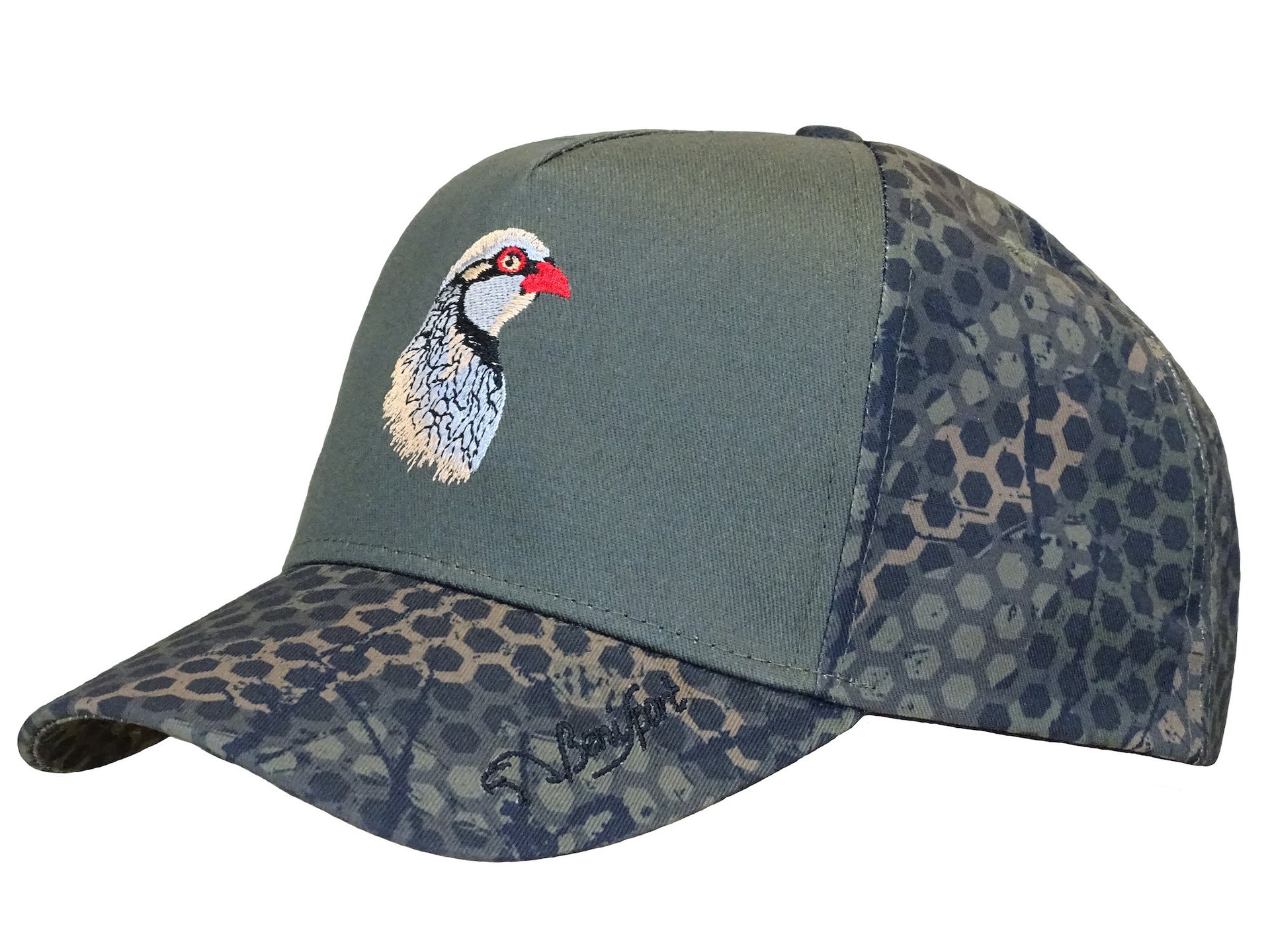 GORRA FOREST PRINT CAQUI PERDIZ - Regulable - Benisport