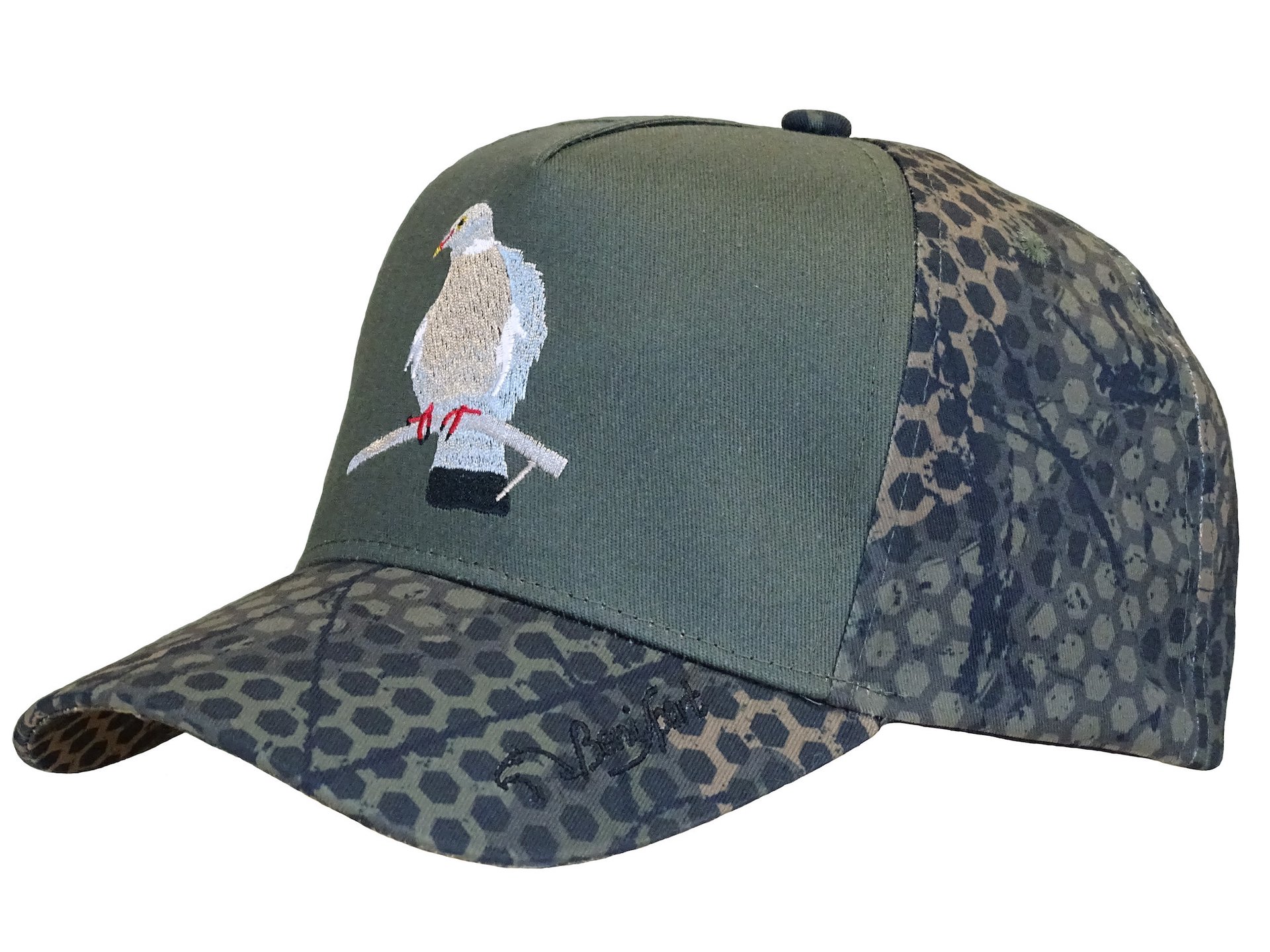 GORRA FOREST PRINT CAQUI PALOMA - Regulable - Benisport