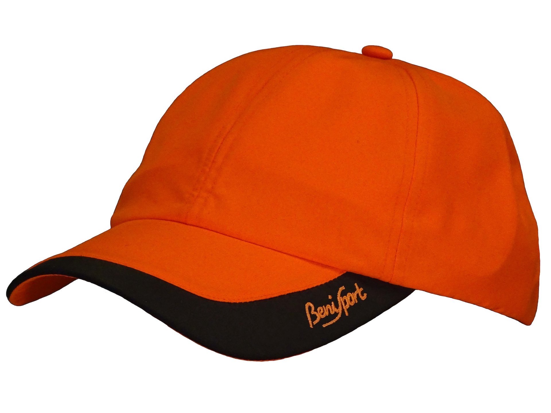 Gorra 5 paneles naranja fluor