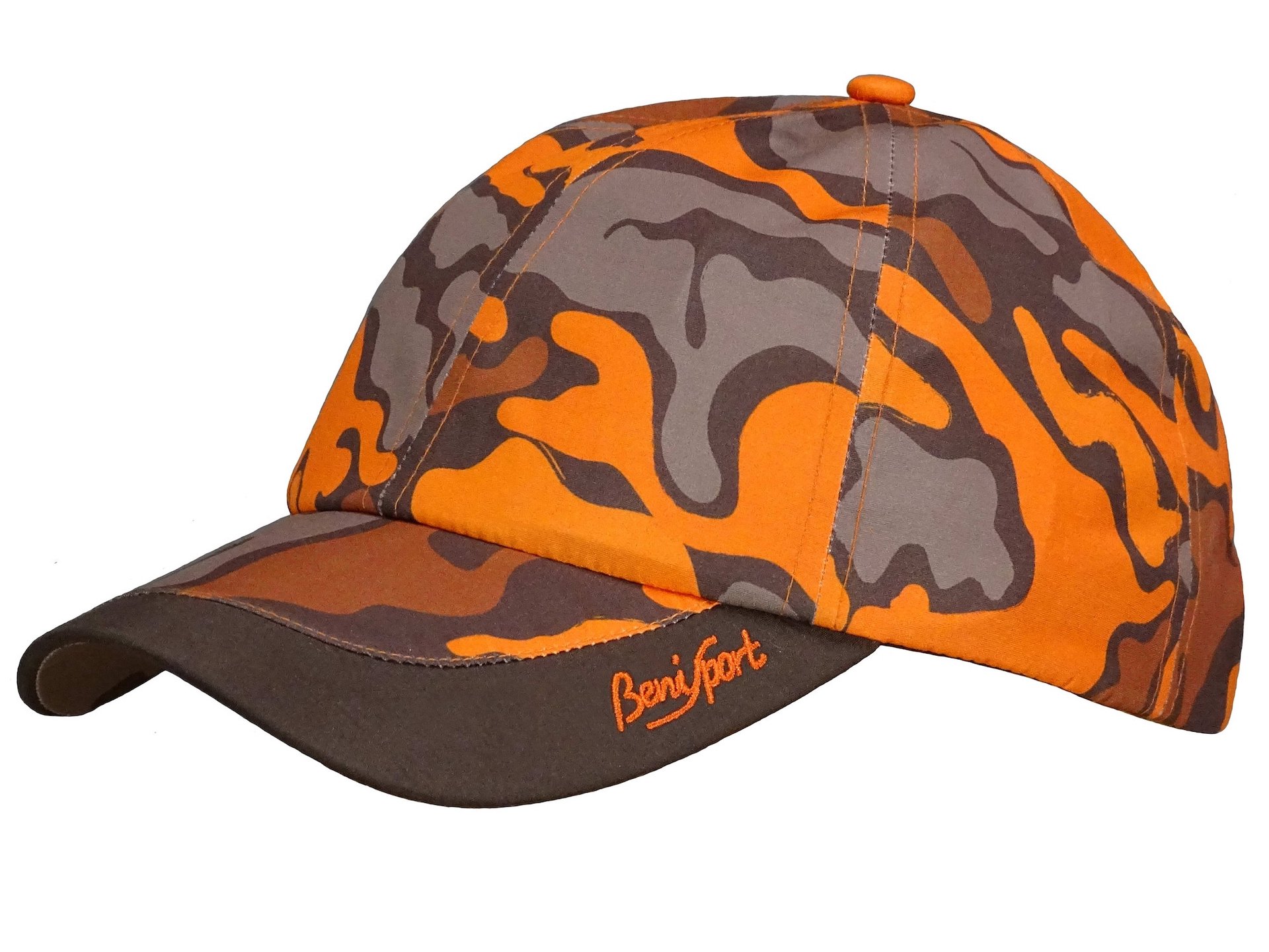 Gorra camuflaje naranja - Benisport