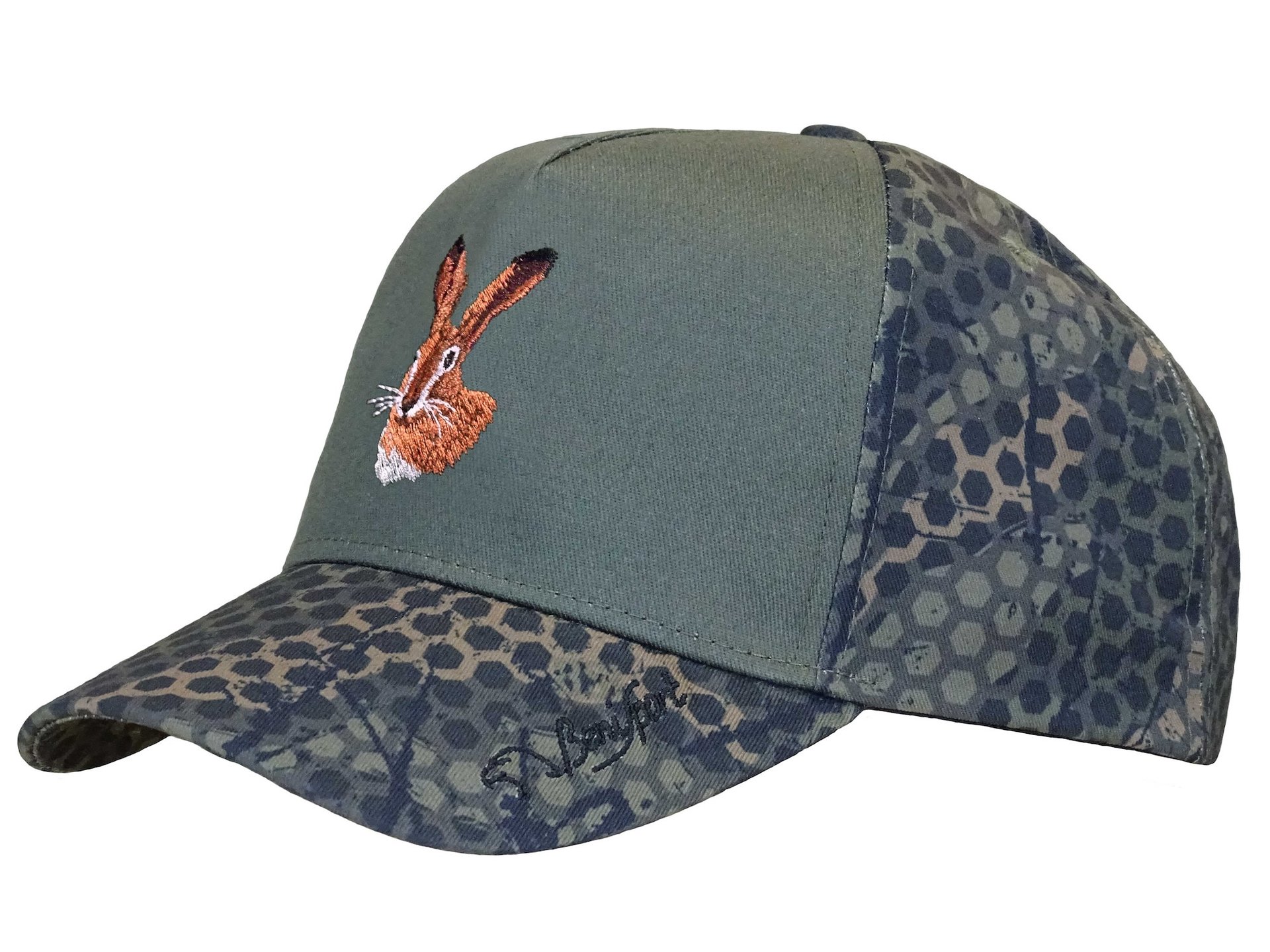 Gorras forest print caqui liebre - Benisport
