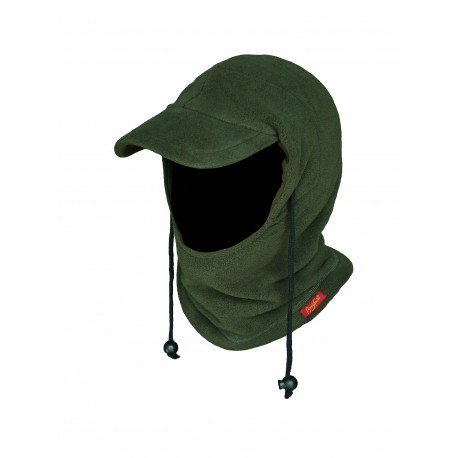 Pasamontañas forro polar con visera-caqui - Benisport®