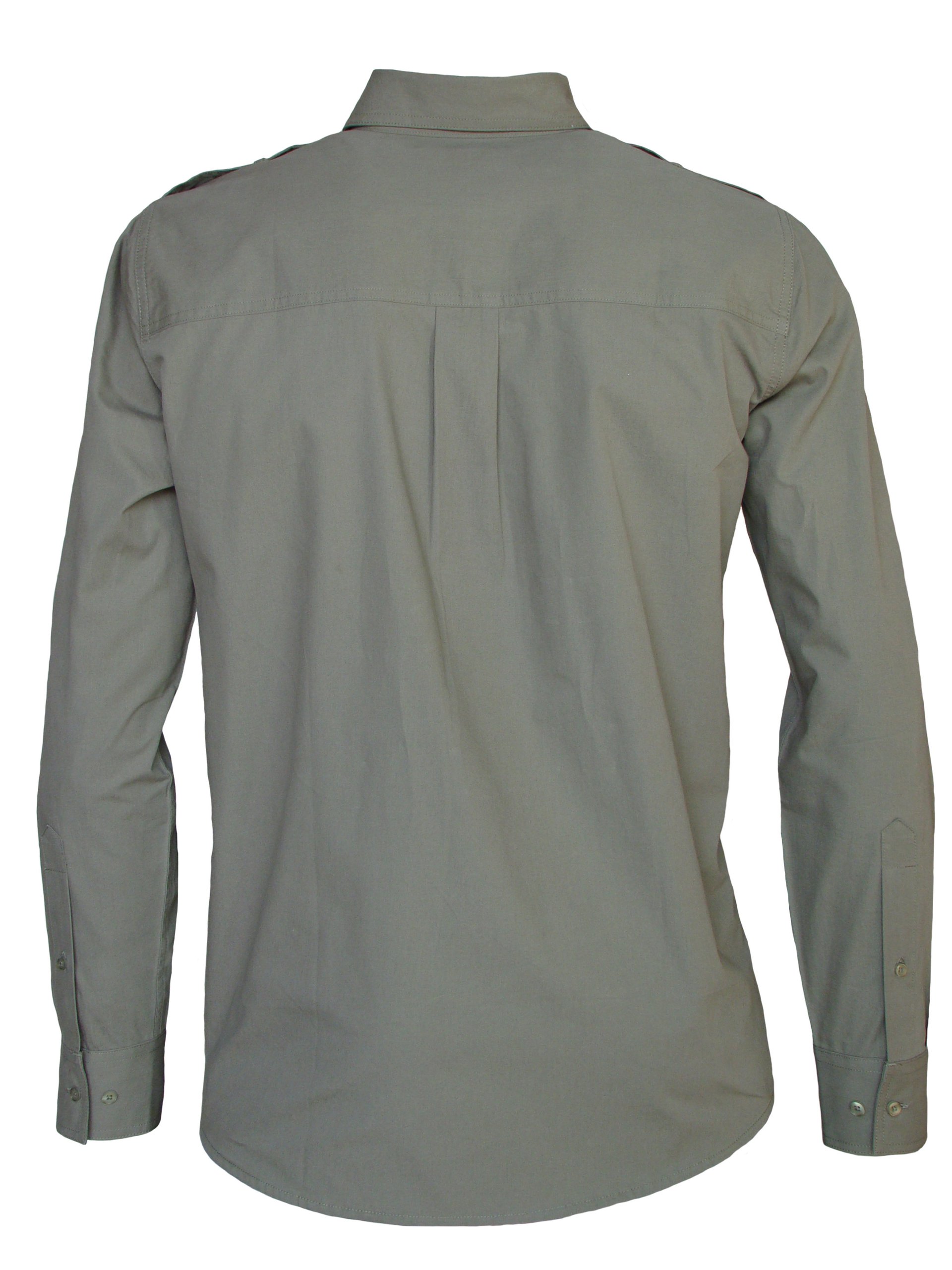 Camisa caqui "safari"