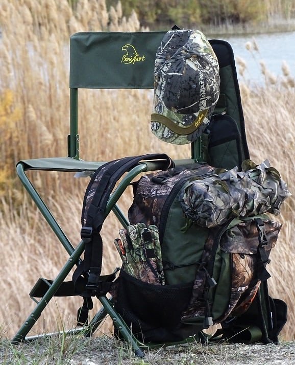 Silla-mochila con respaldo “torcaz” -Benisport®