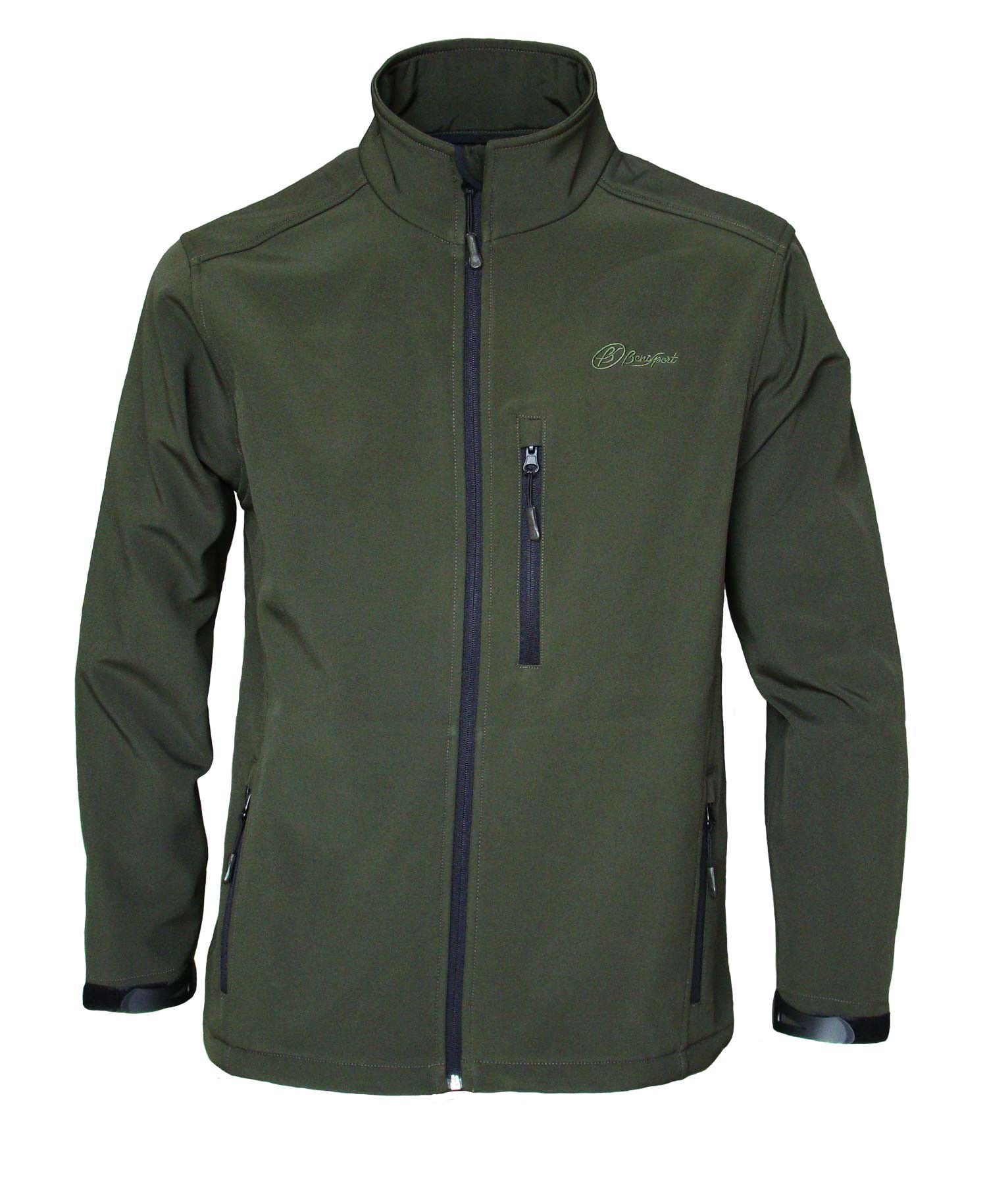 Chaqueta soft shell caqui "javalambre"