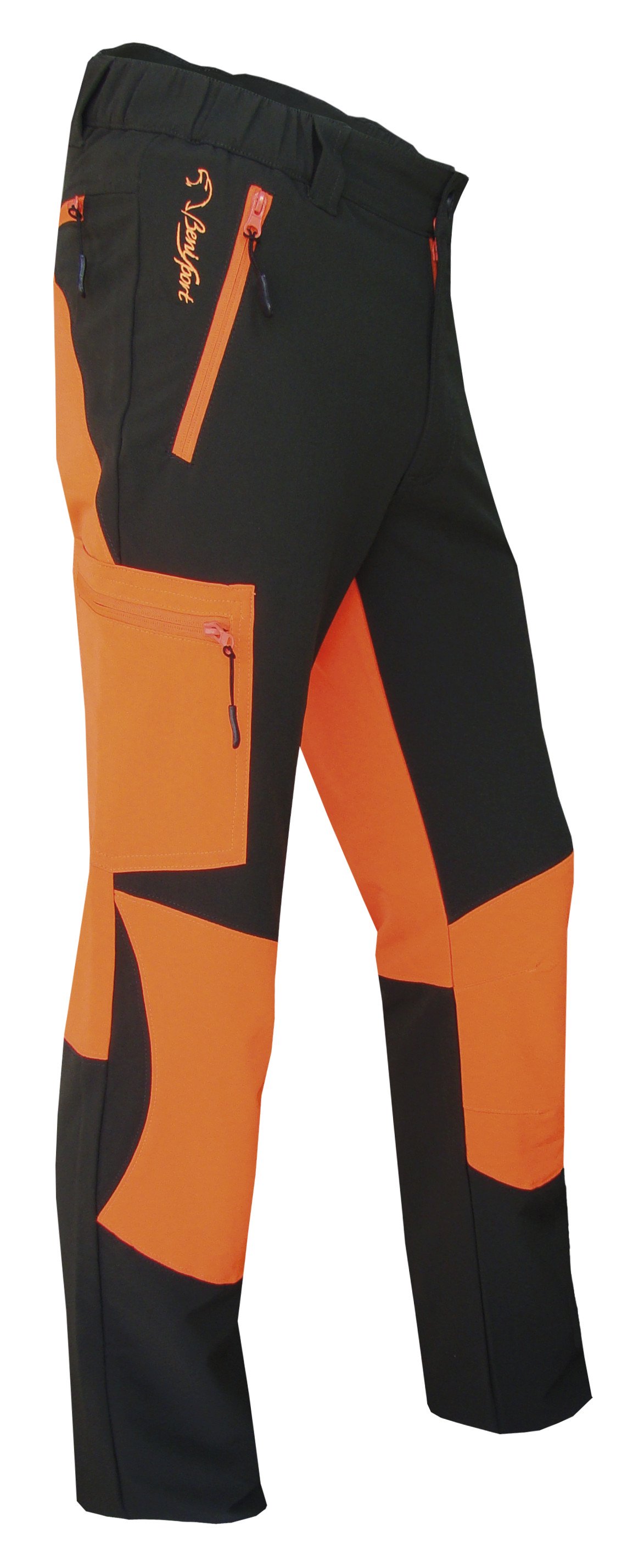 Pantalón infantil caqui/naranja "sot"