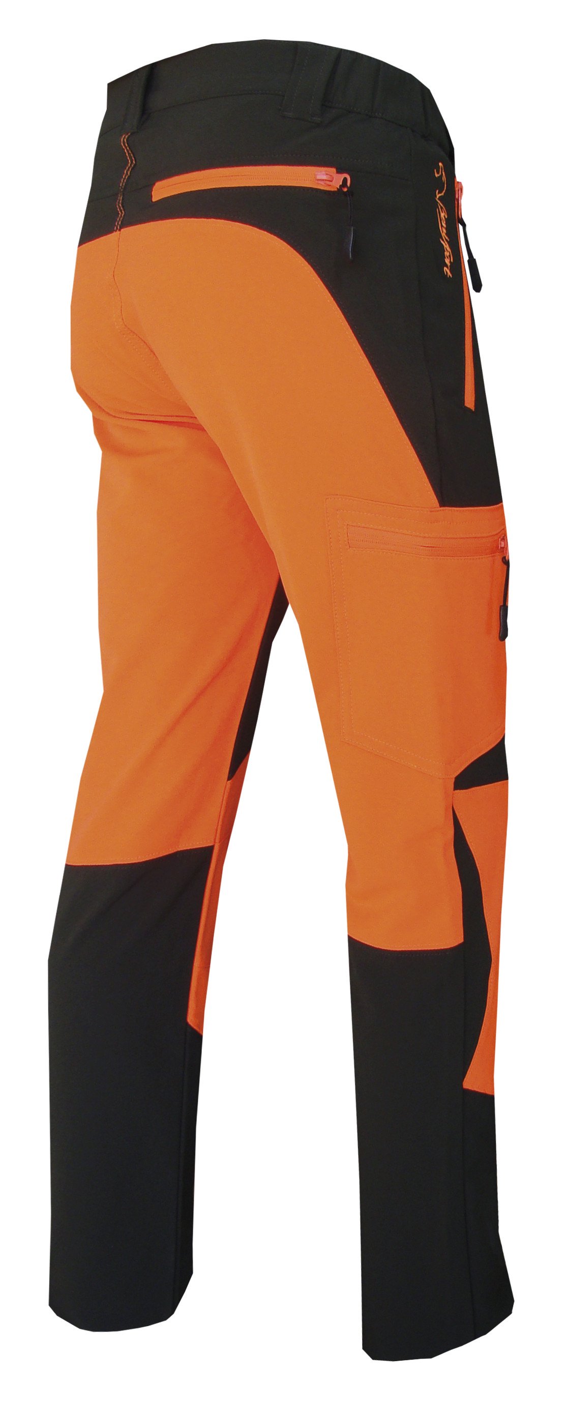 Pantalón infantil caqui/naranja "sot"