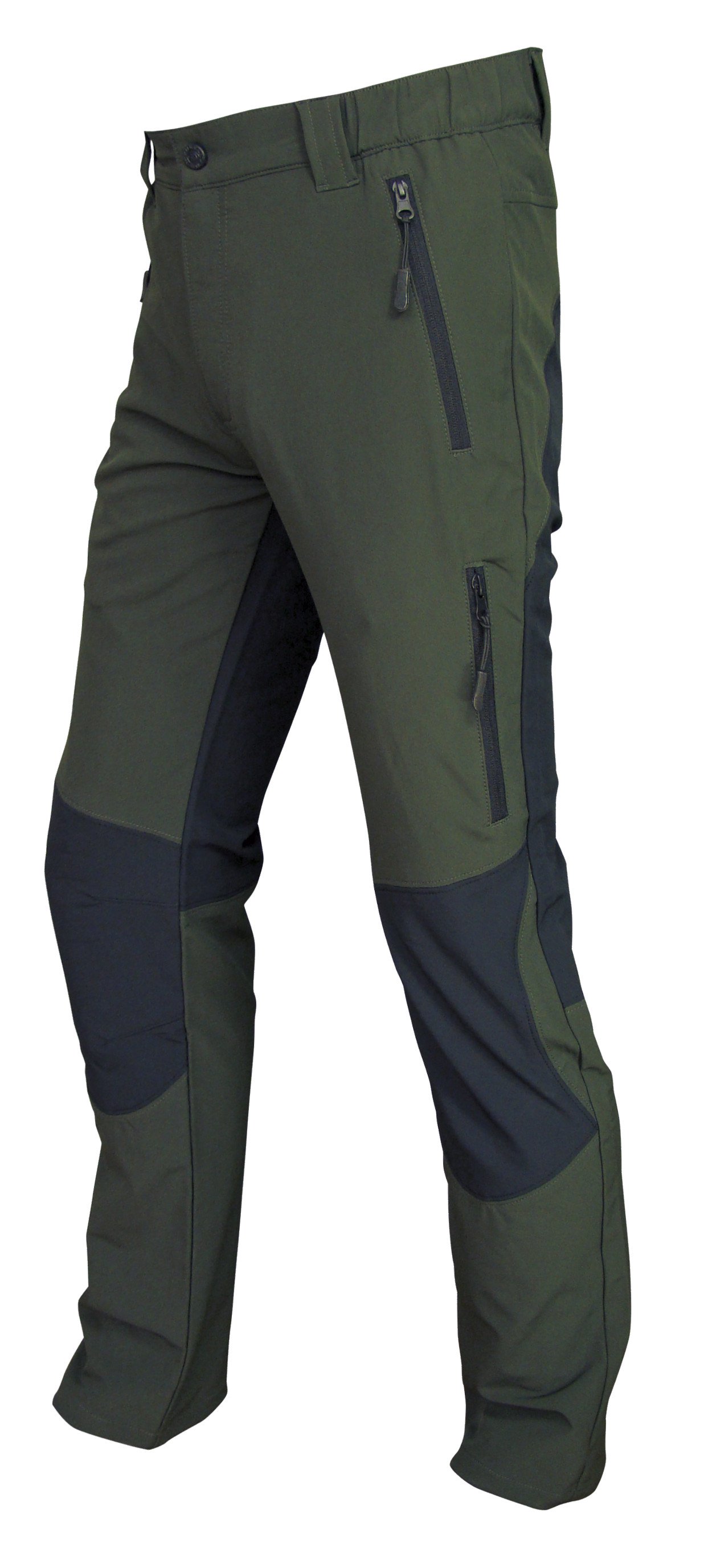 Pantalón infantil caqui-negro "Algar" - Caqui / 38 (699/38)