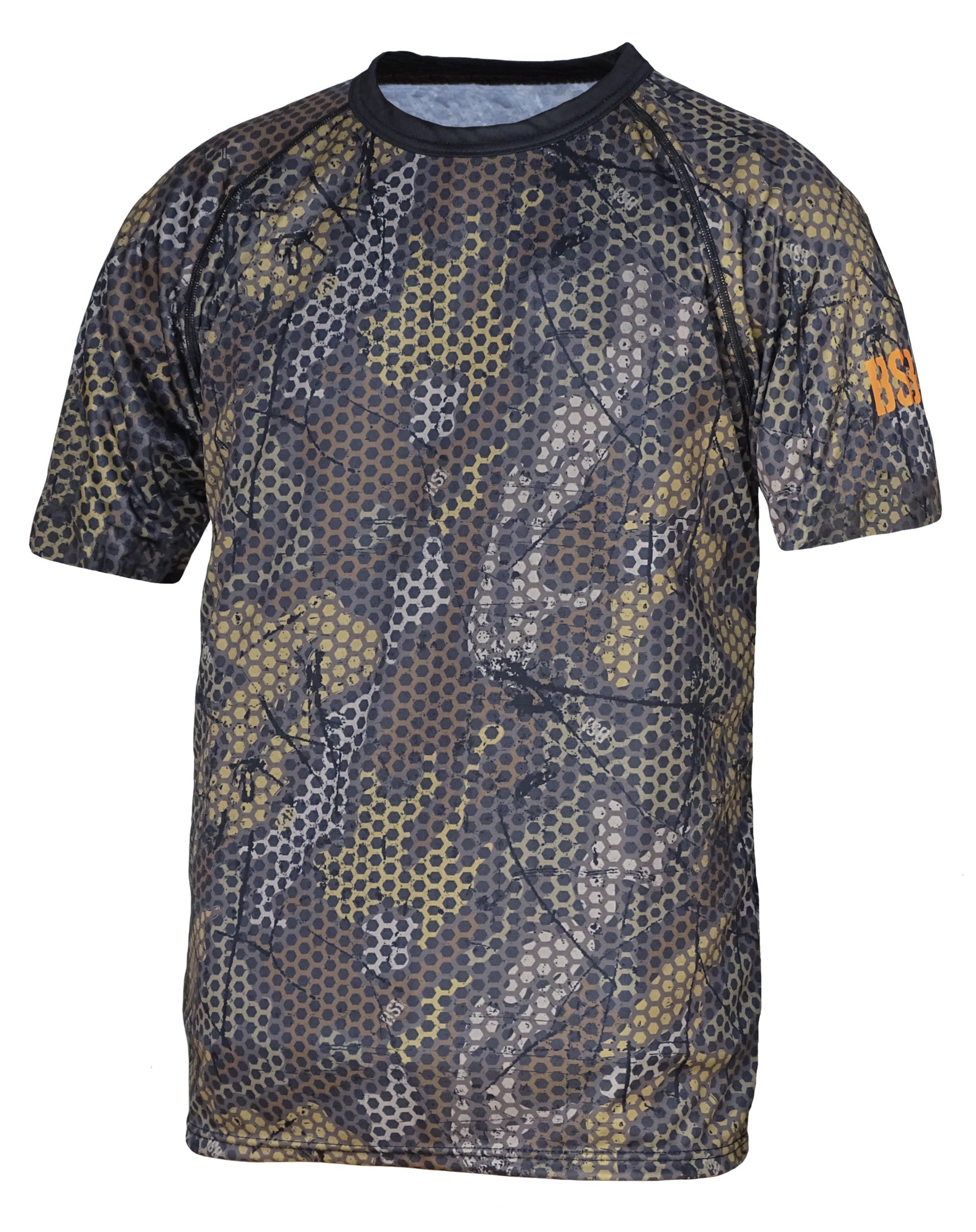 Camiseta infantil “forest print” manga corta