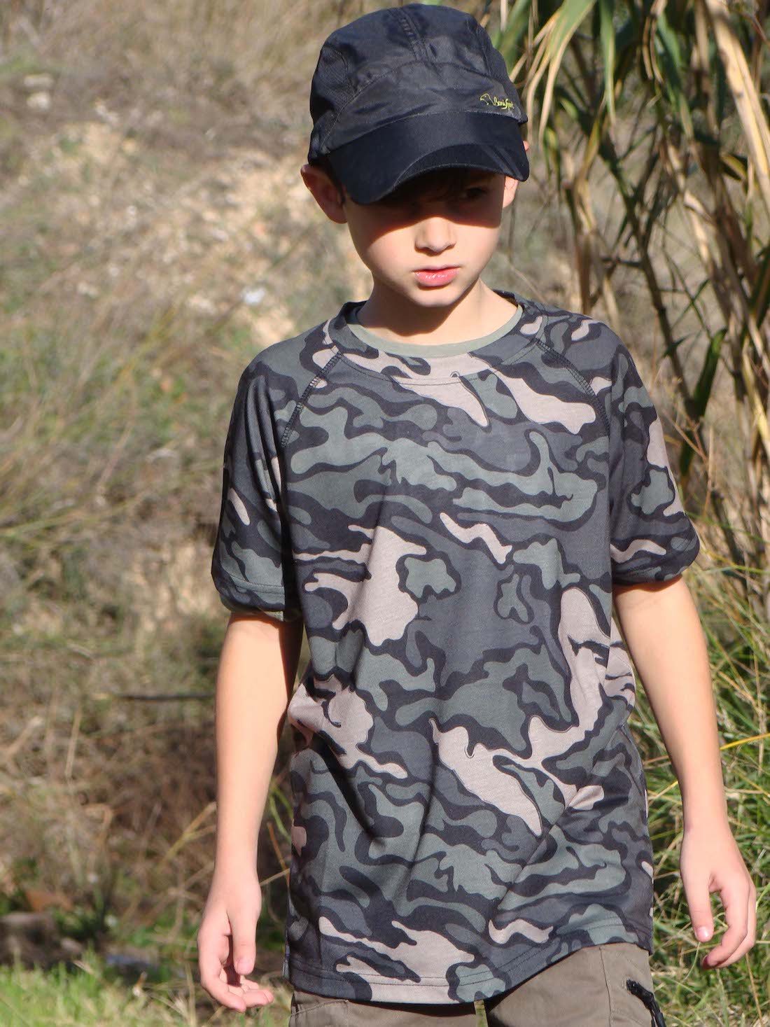 CAMISETA INFANTIL M/C CAMUFLAJE | BENISPORT