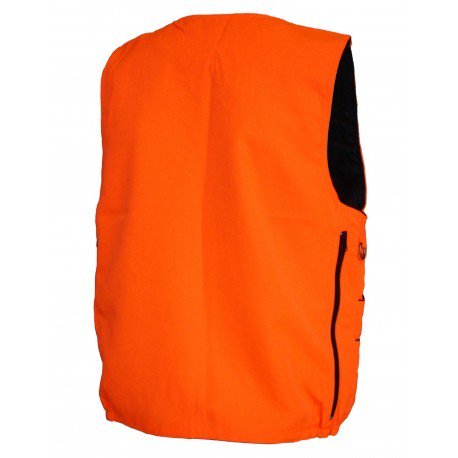 Chaleco naranja fluorecente "short" - Benisport® chaleco de caza