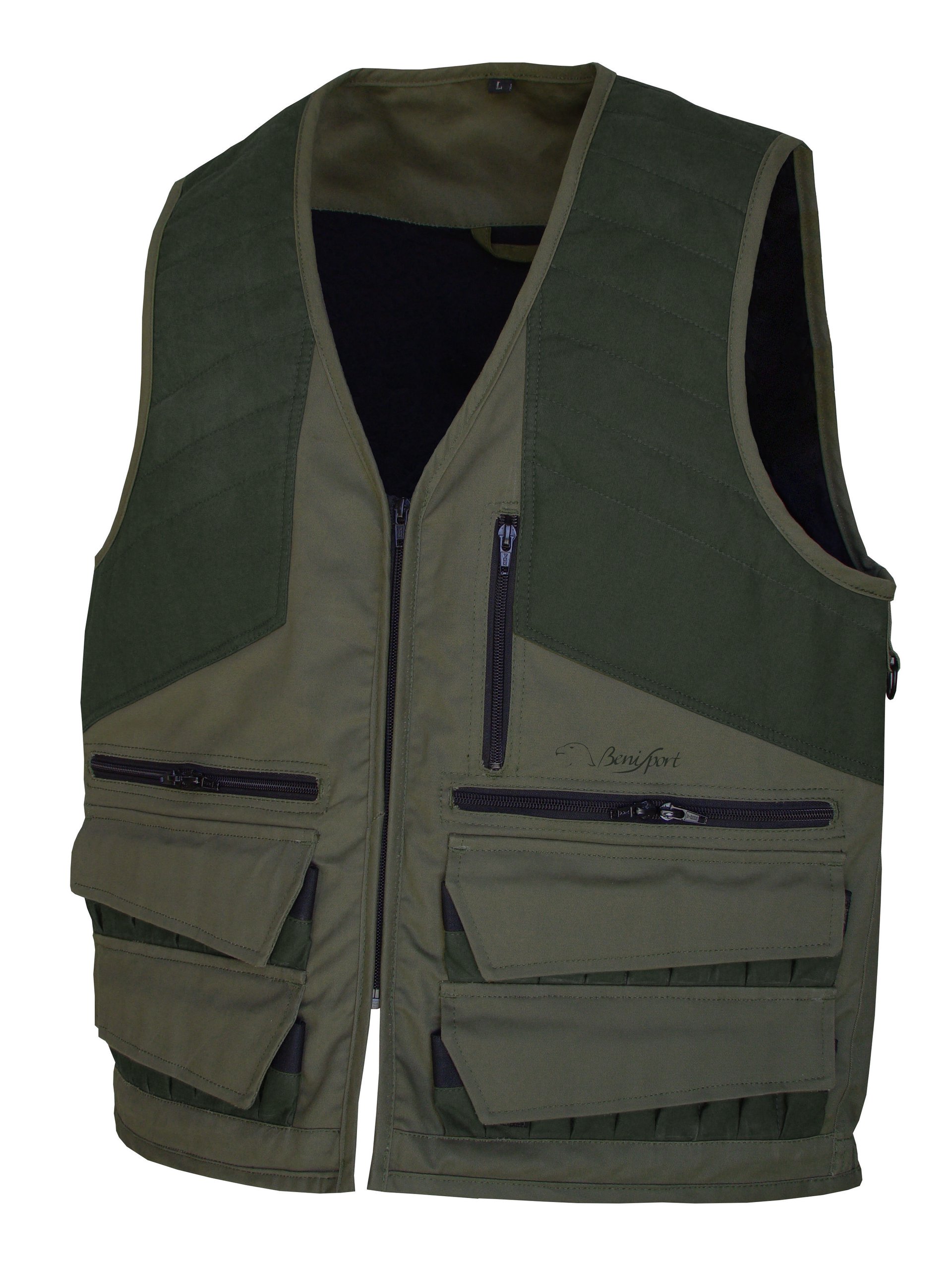 Chaleco selva "caqui" -Benisport ®