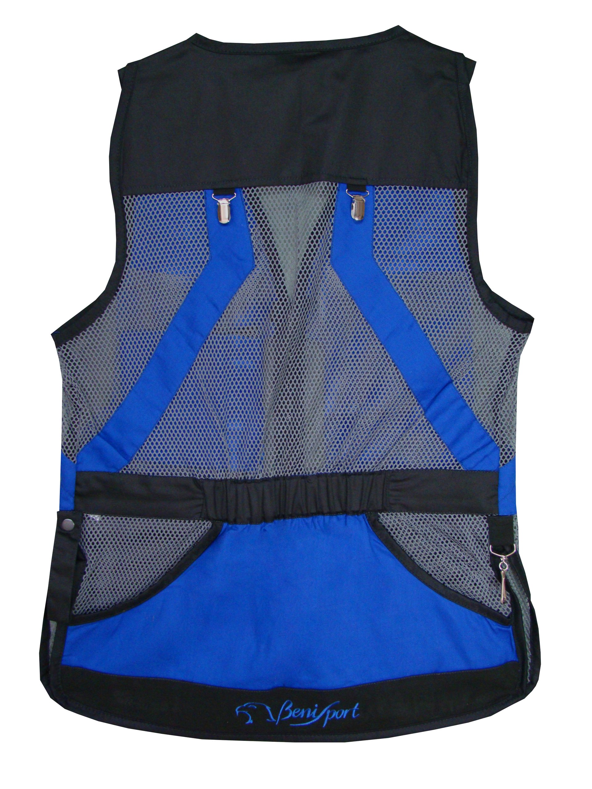 Chaleco tiro azulina "pino" - Benisport® chaleco de competición